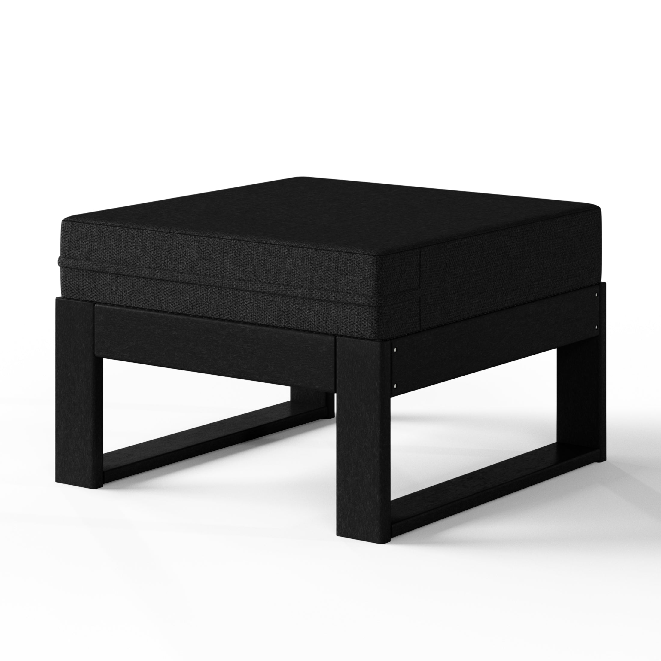 Signature All-Weather Outdoor Modular Patio Deep Seating Ottoman Seahawk Designs Patio Ottomans