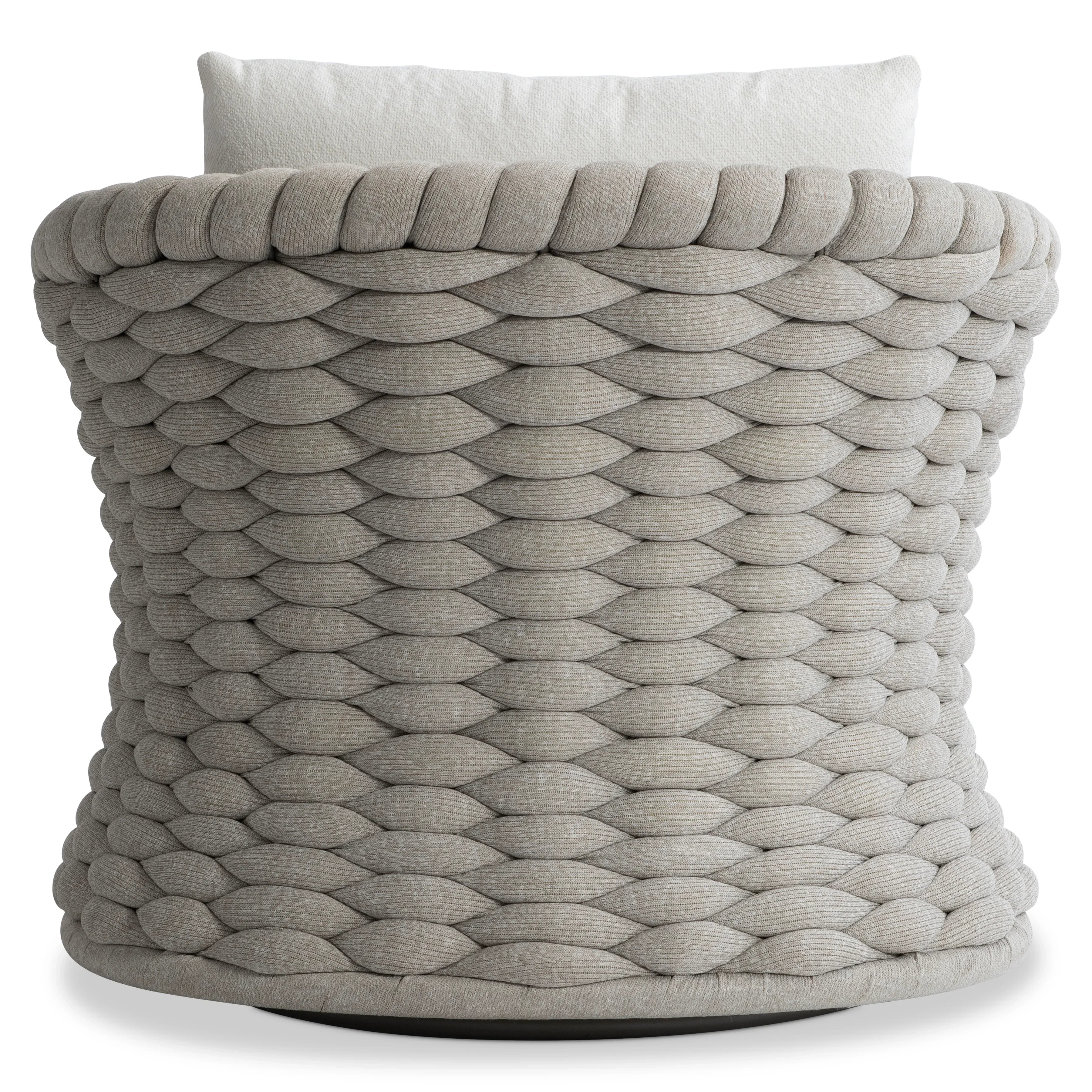Salinas Fabric Swivel Chair Bernhardt Exteriors