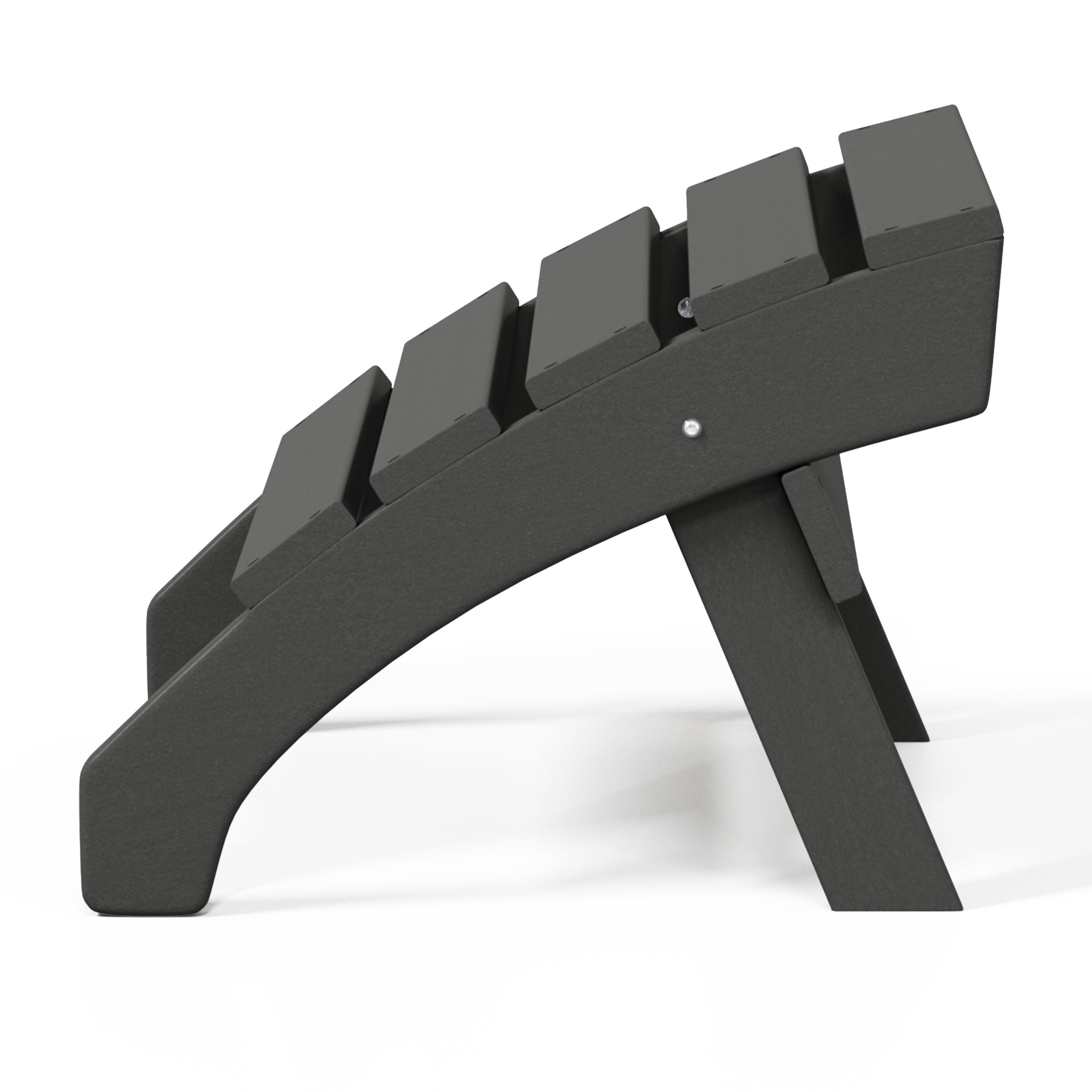 Westport All-Weather Outdoor Adirondack Folding Foot Rest/Ottoman Seahawk Designs Patio Ottomans