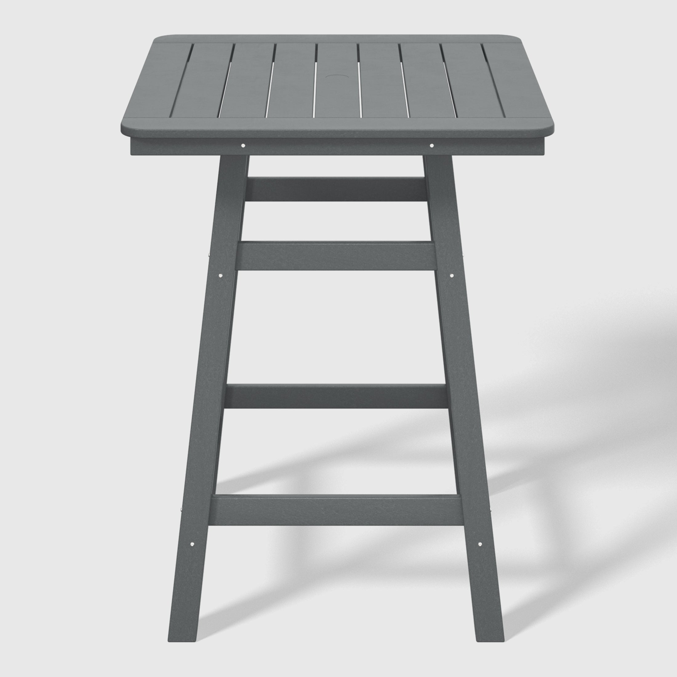 Stockholm All-Weather Outdoor Square Counter Table (31" Top) Seahawk Designs Patio Bar Tables