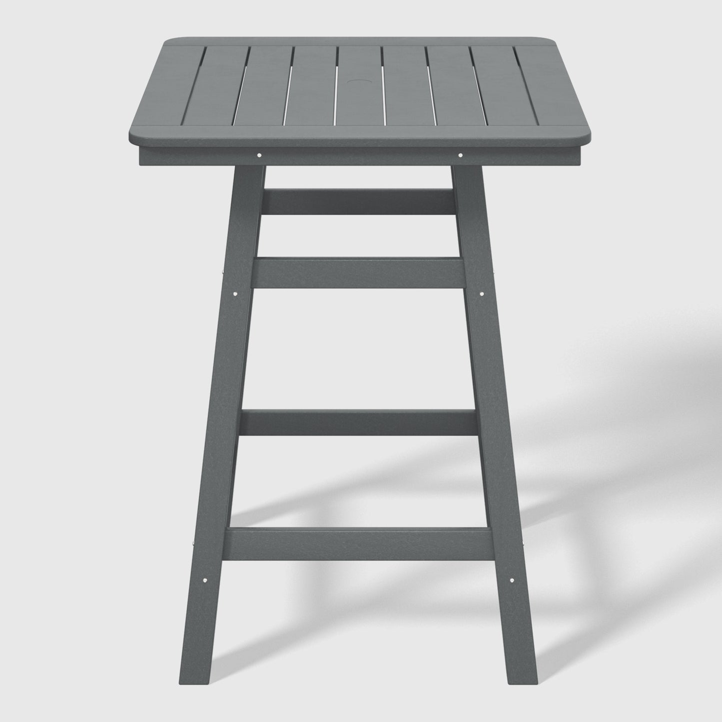 Stockholm All-Weather Outdoor Square Counter Table (31" Top) Seahawk Designs Patio Bar Tables