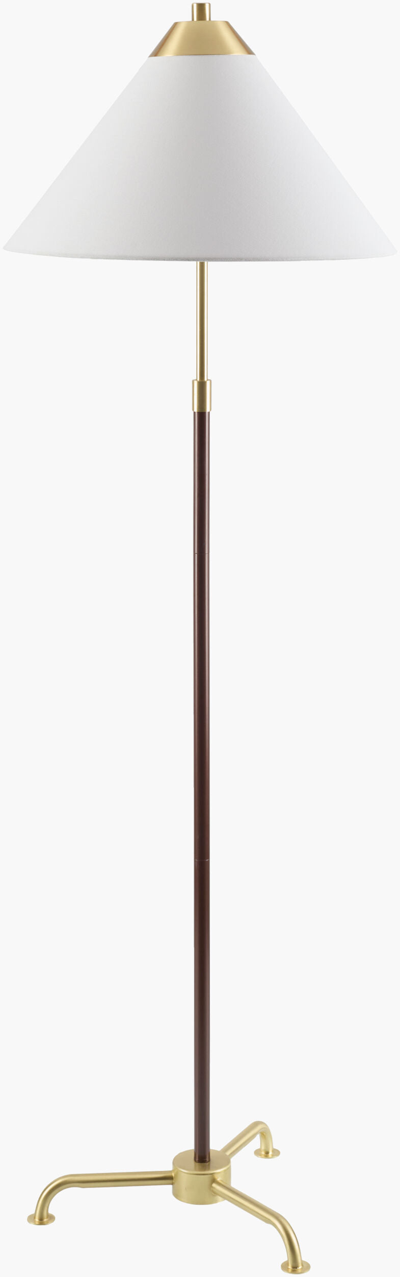 Izumi Accent Floor Lamp — Brown