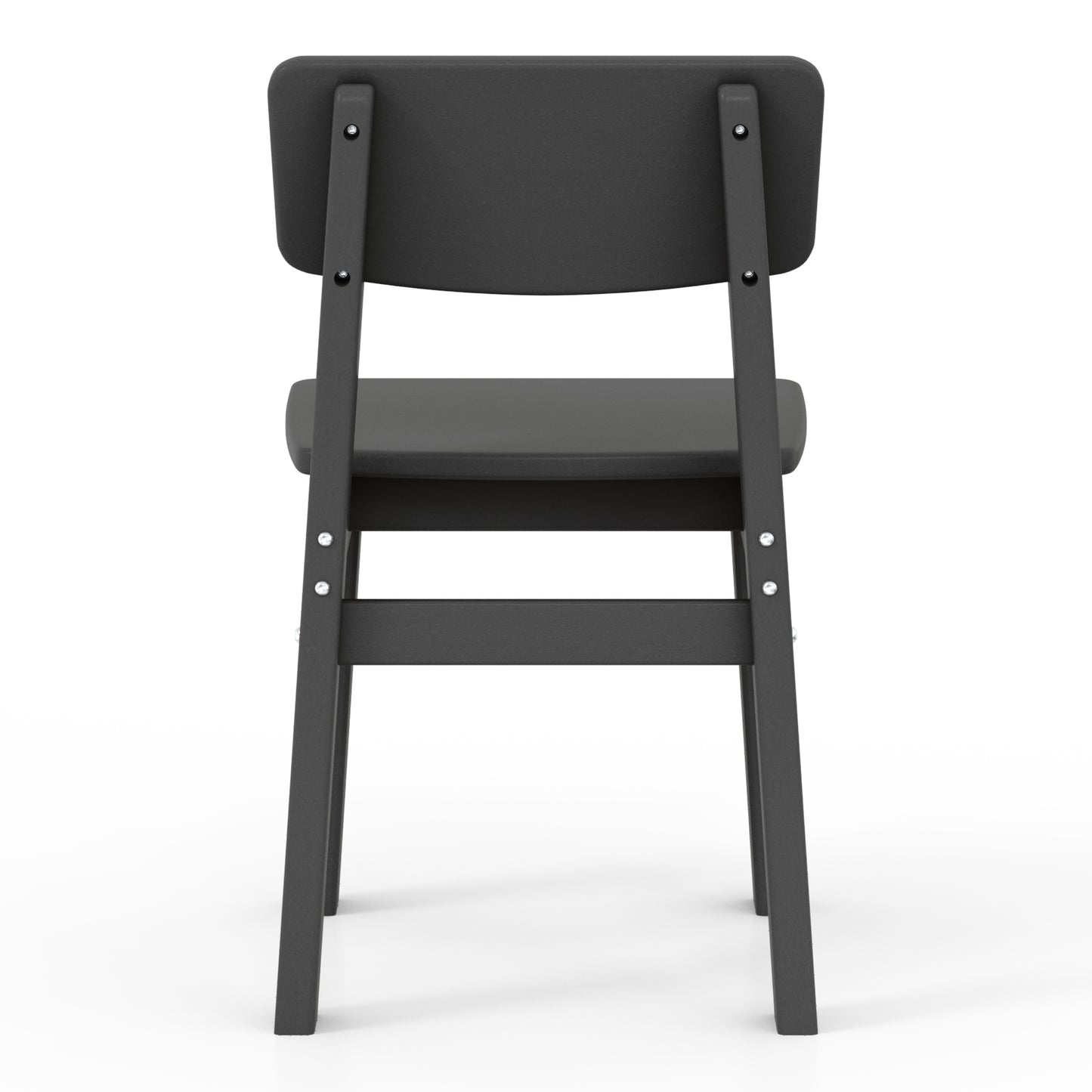 Tiny Terraces Essentials Kids' All-Weather Outdoor Dining Chair (Set of 2) Seahawk Designs Kids Patio Dining Chairs