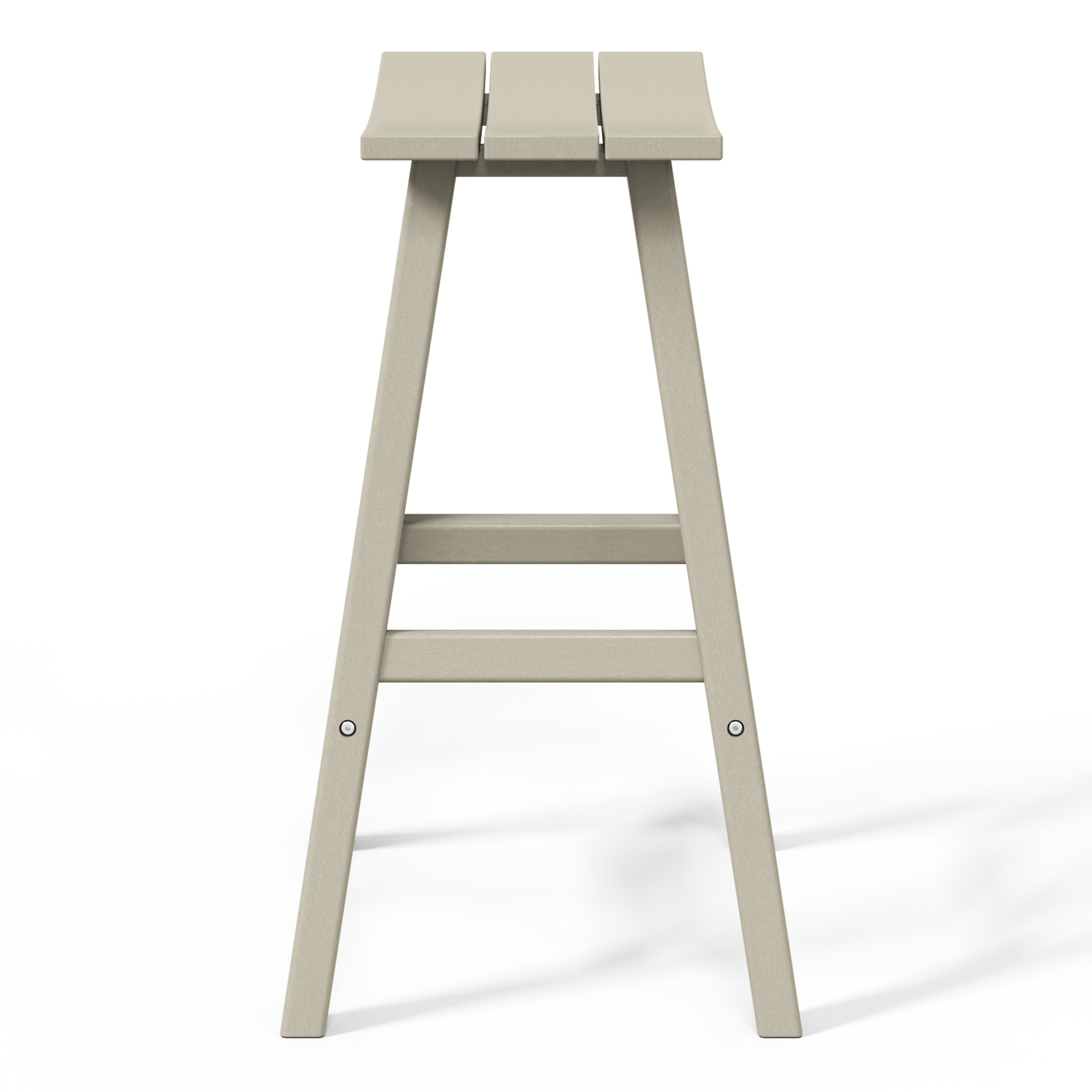 Stockholm All-Weather Outdoor Saddle Bar Stool (29" Height) Seahawk Designs Patio Bar & Counter Stools