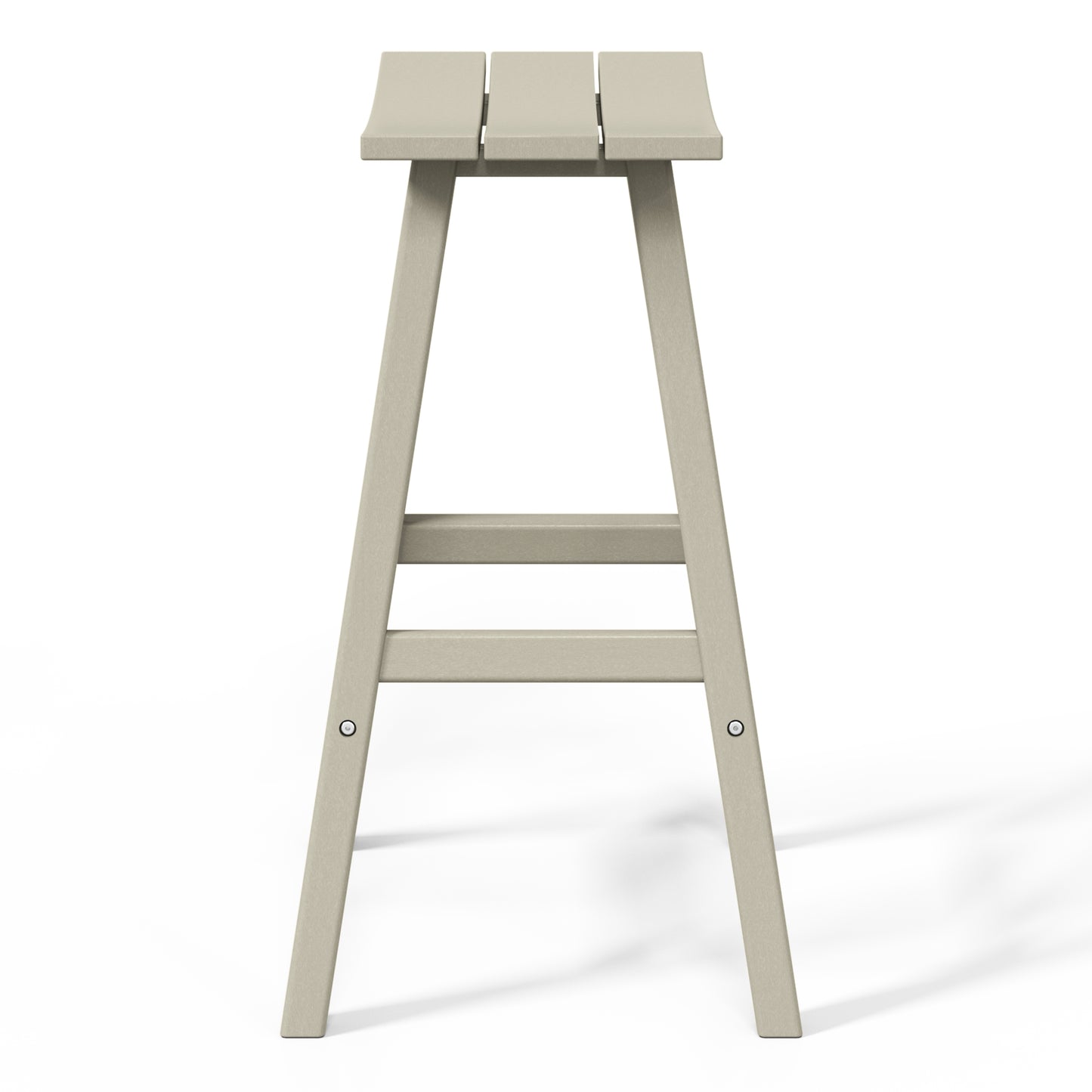Stockholm All-Weather Outdoor Saddle Bar Stool (29" Height) Seahawk Designs Patio Bar & Counter Stools