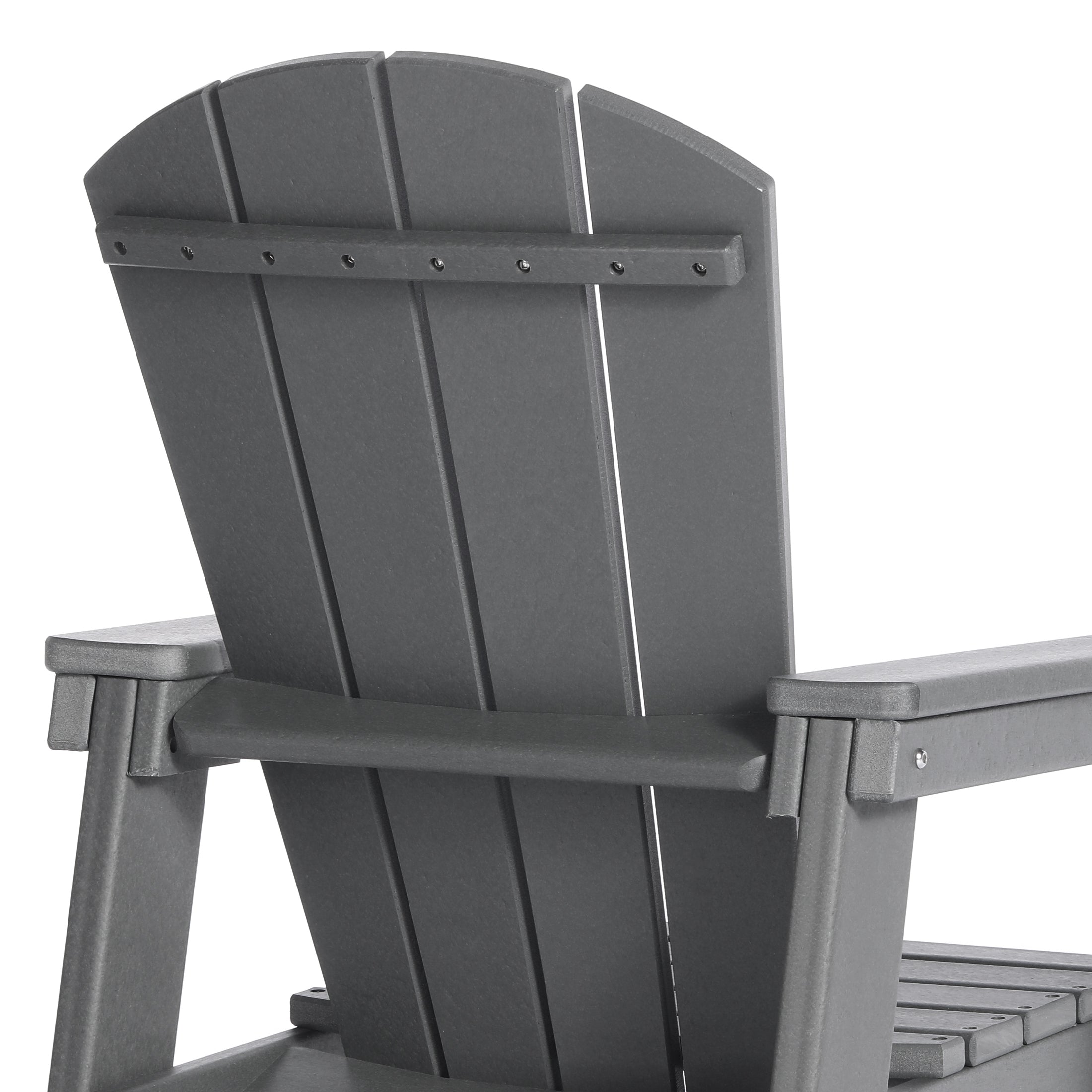 Tiny Terraces Kids' All-Weather Outdoor Poly Adirondack Chair Seahawk Designs Kids Adirondack Chairs