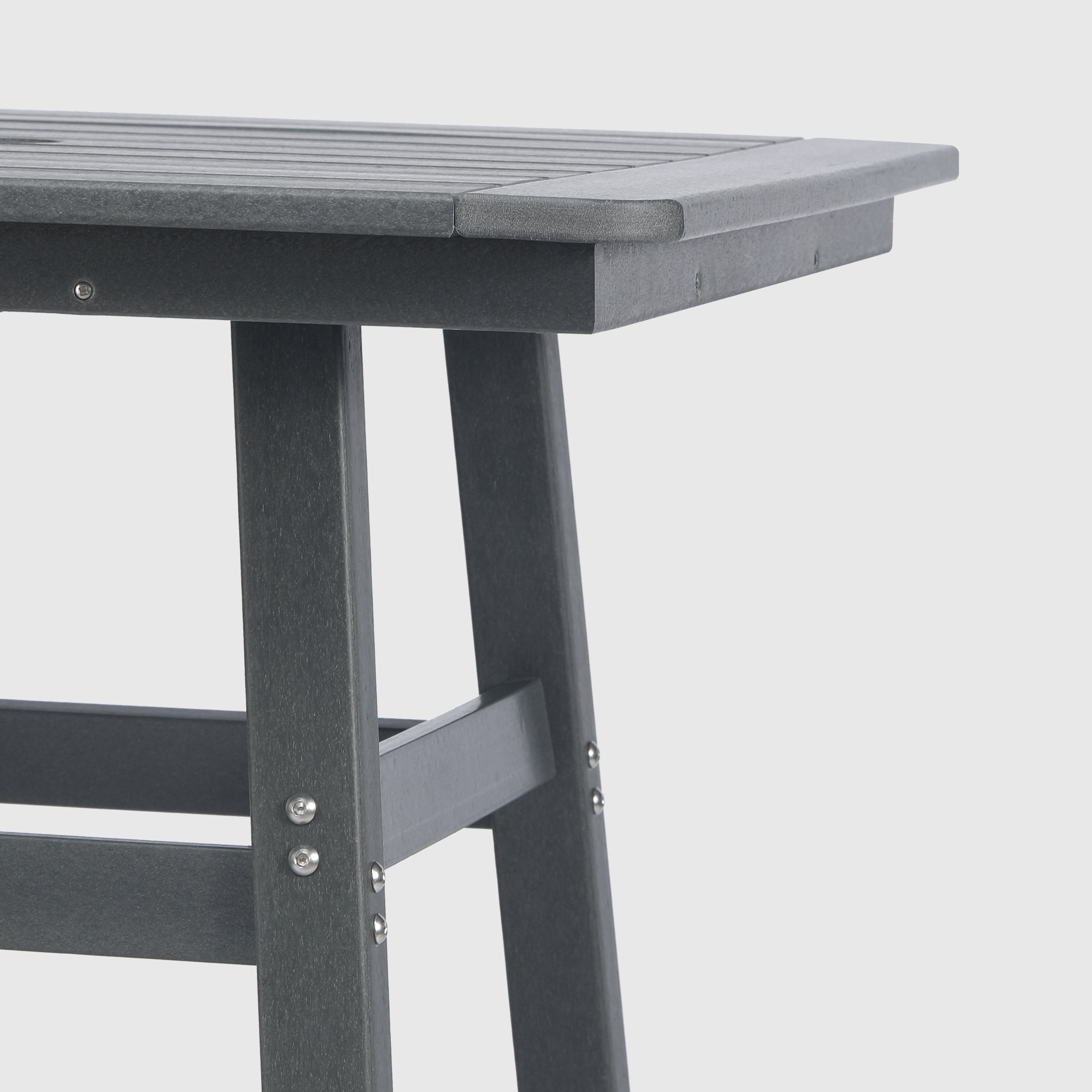 Stockholm All-Weather Outdoor 30" Square Bar Table (42" Height) Seahawk Designs Patio Bar Tables