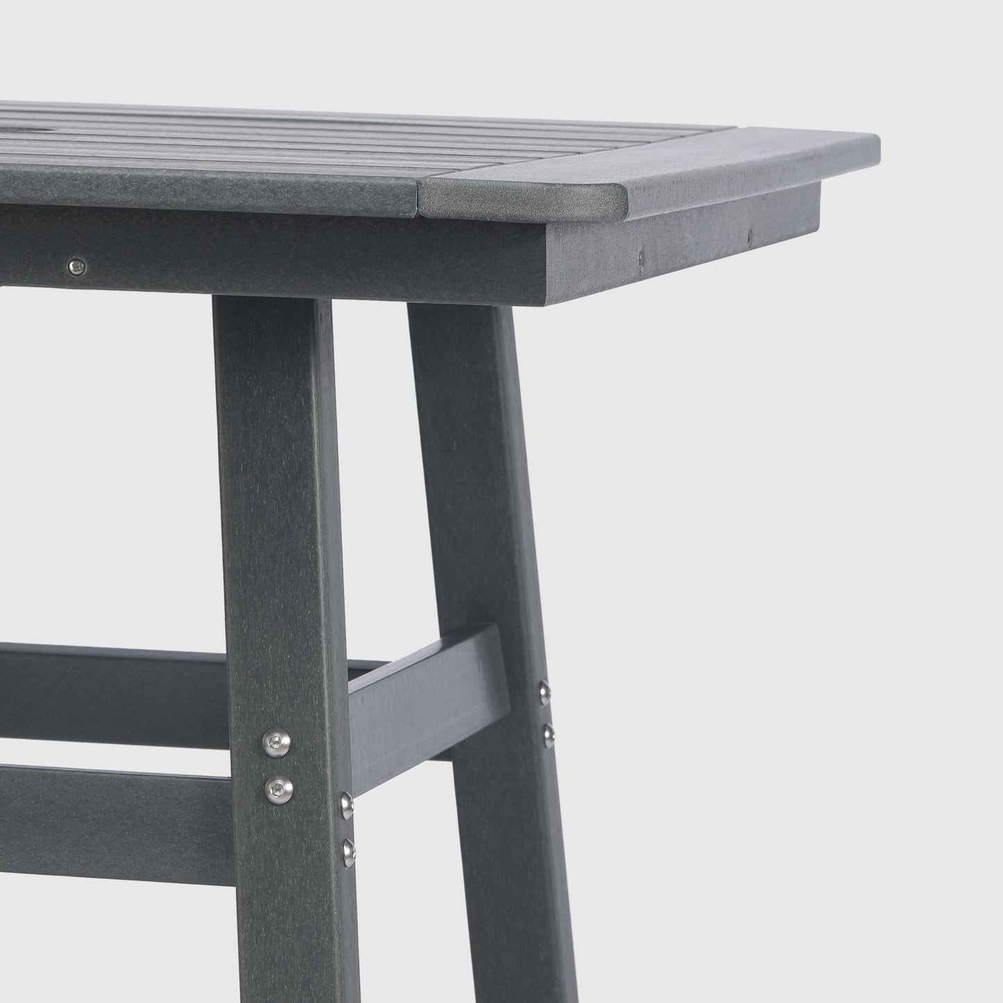 Stockholm All-Weather Outdoor 30" Square Bar Table (42" Height) Seahawk Designs Patio Bar Tables