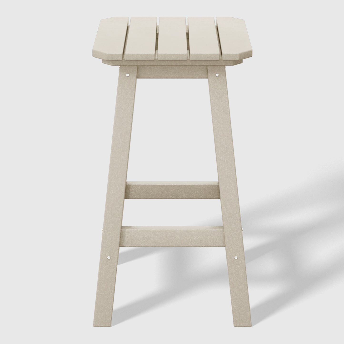 Stockholm All-Weather Outdoor Square Counter Stool (24" Seat Height) Seahawk Designs Patio Bar & Counter Stools