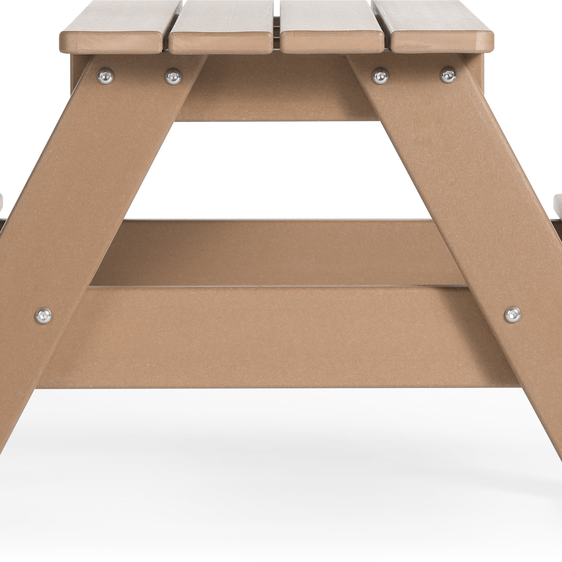 Tiny Terraces Kids' All-Weather Outdoor Picnic Table Seahawk Designs Kids Picnic Tables