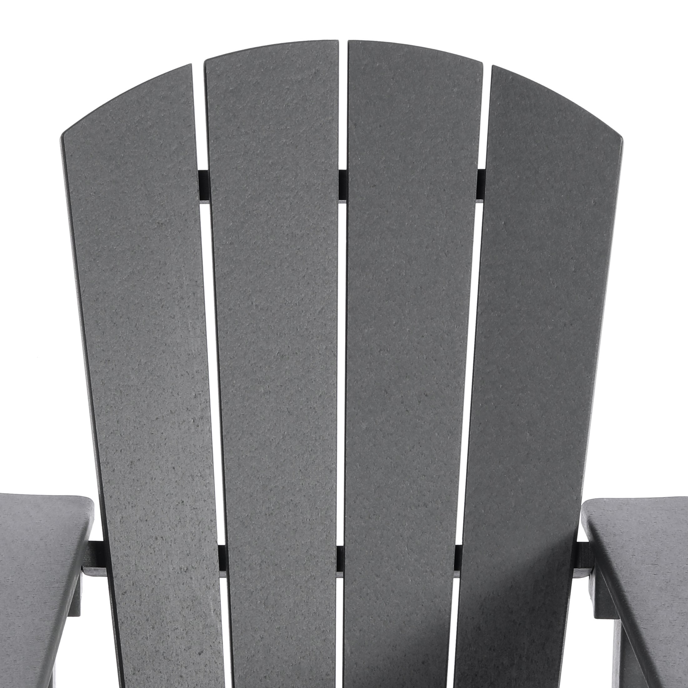 Tiny Terraces Kids' All-Weather Outdoor Poly Adirondack Chair Seahawk Designs Kids Adirondack Chairs