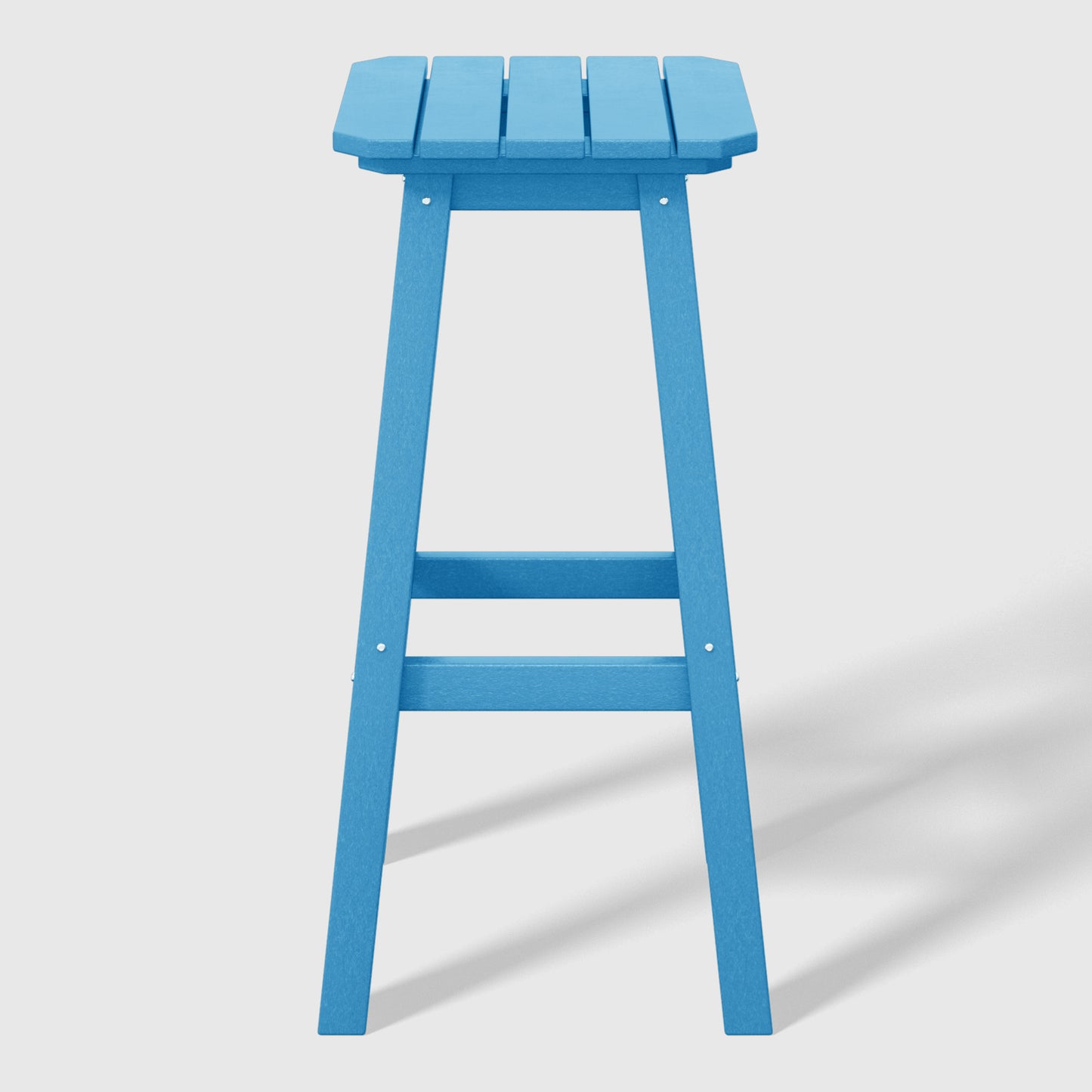 Stockholm All-Weather Outdoor Square Bar Stool (29" Height) Seahawk Designs Patio Bar & Counter Stools
