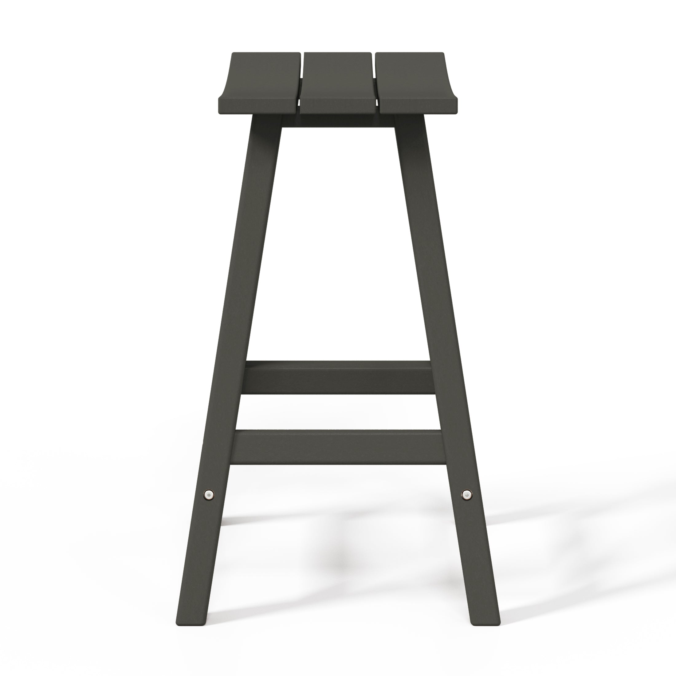 Stockholm All-Weather Outdoor Saddle Counter Stool (24" Height) Seahawk Designs Patio Bar & Counter Stools