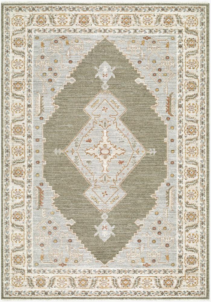 Jane Machine Woven Rug — Brown/Charcoal