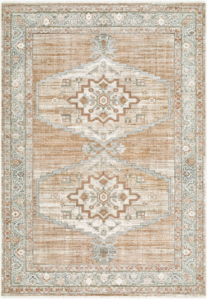 Jane Machine Woven Rug — Beige/Brown