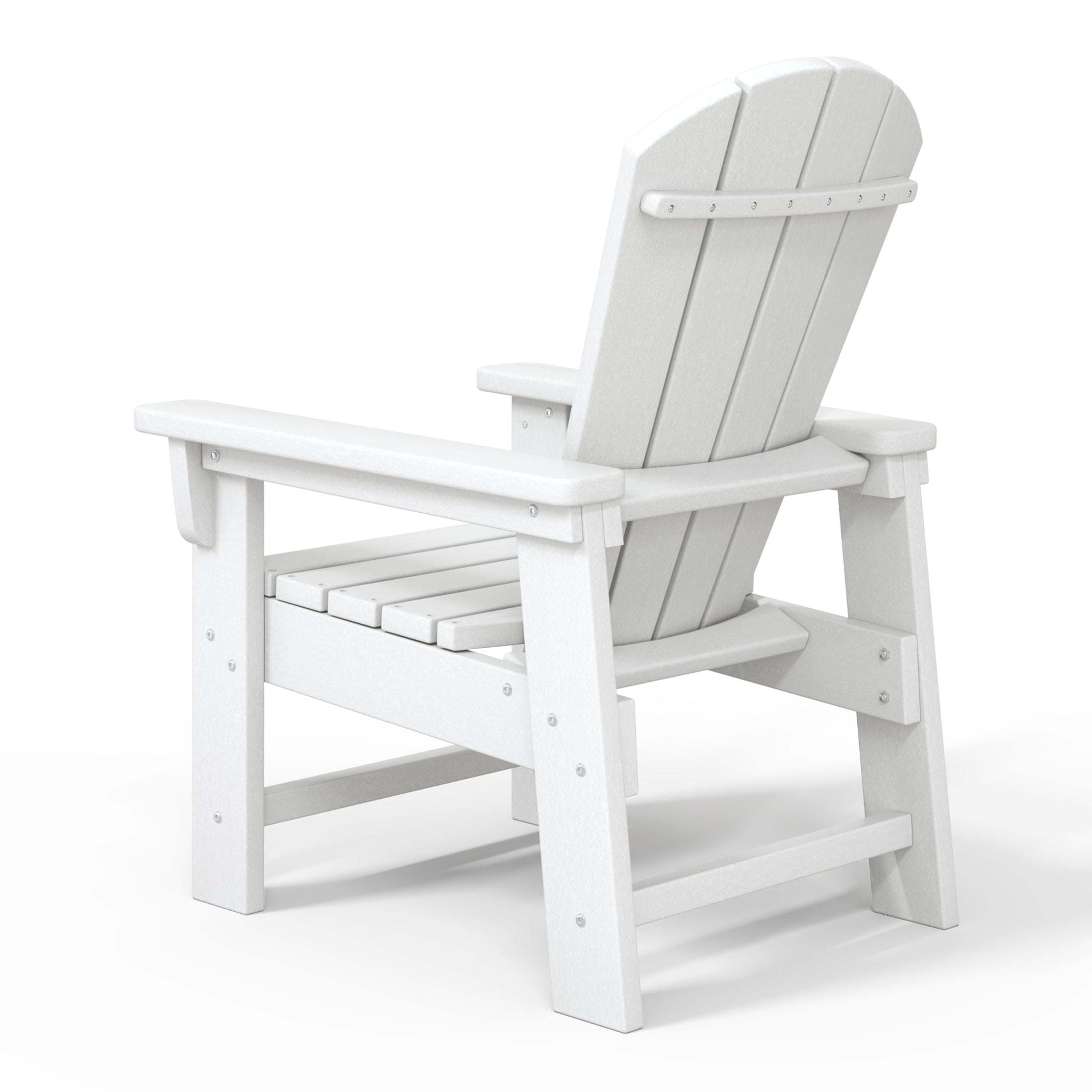 Tiny Terraces Kids' All-Weather Outdoor Poly Adirondack Chair Seahawk Designs Kids Adirondack Chairs