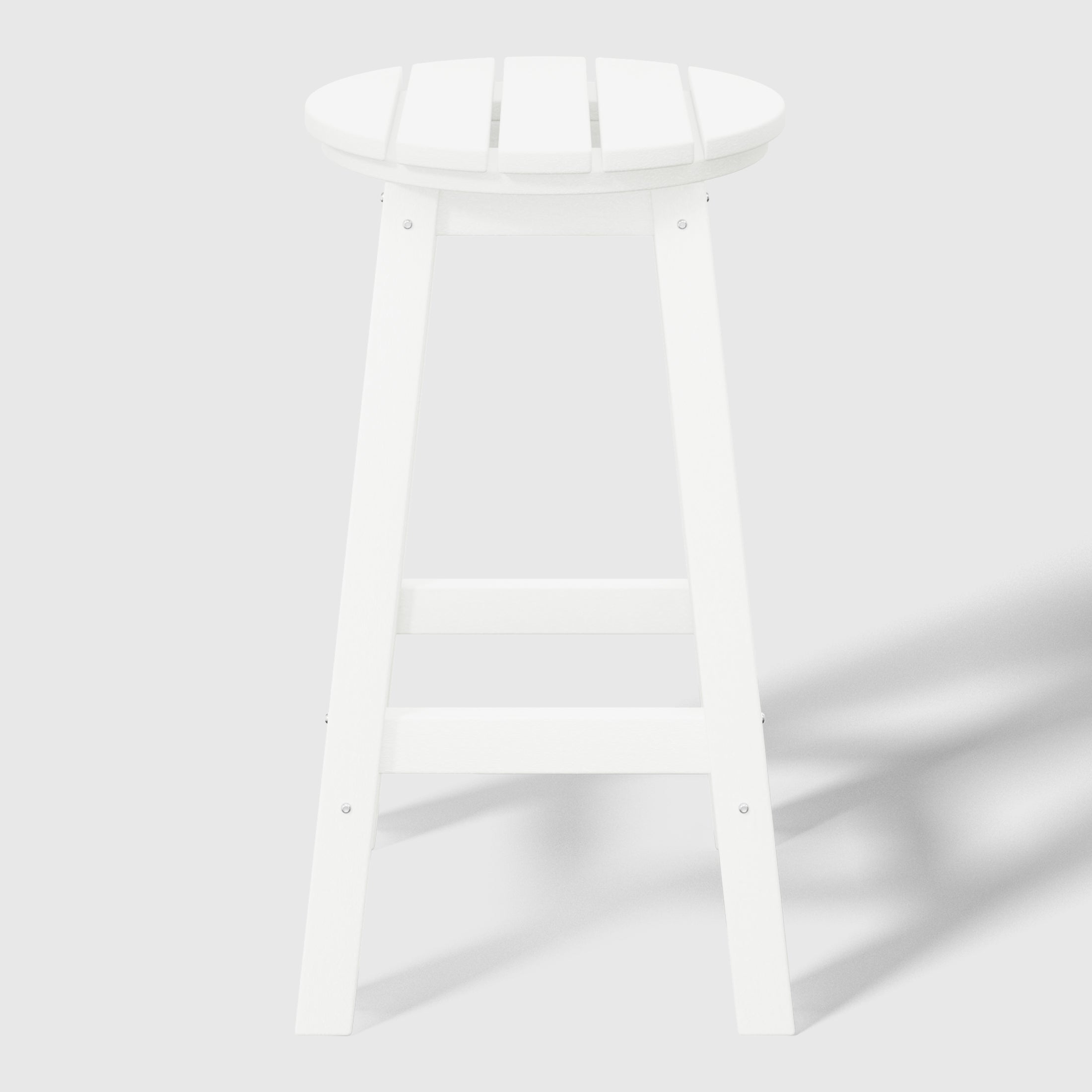 Stockholm All-Weather Outdoor Round Counter Stool (24" Height) Seahawk Designs Patio Bar & Counter Stools
