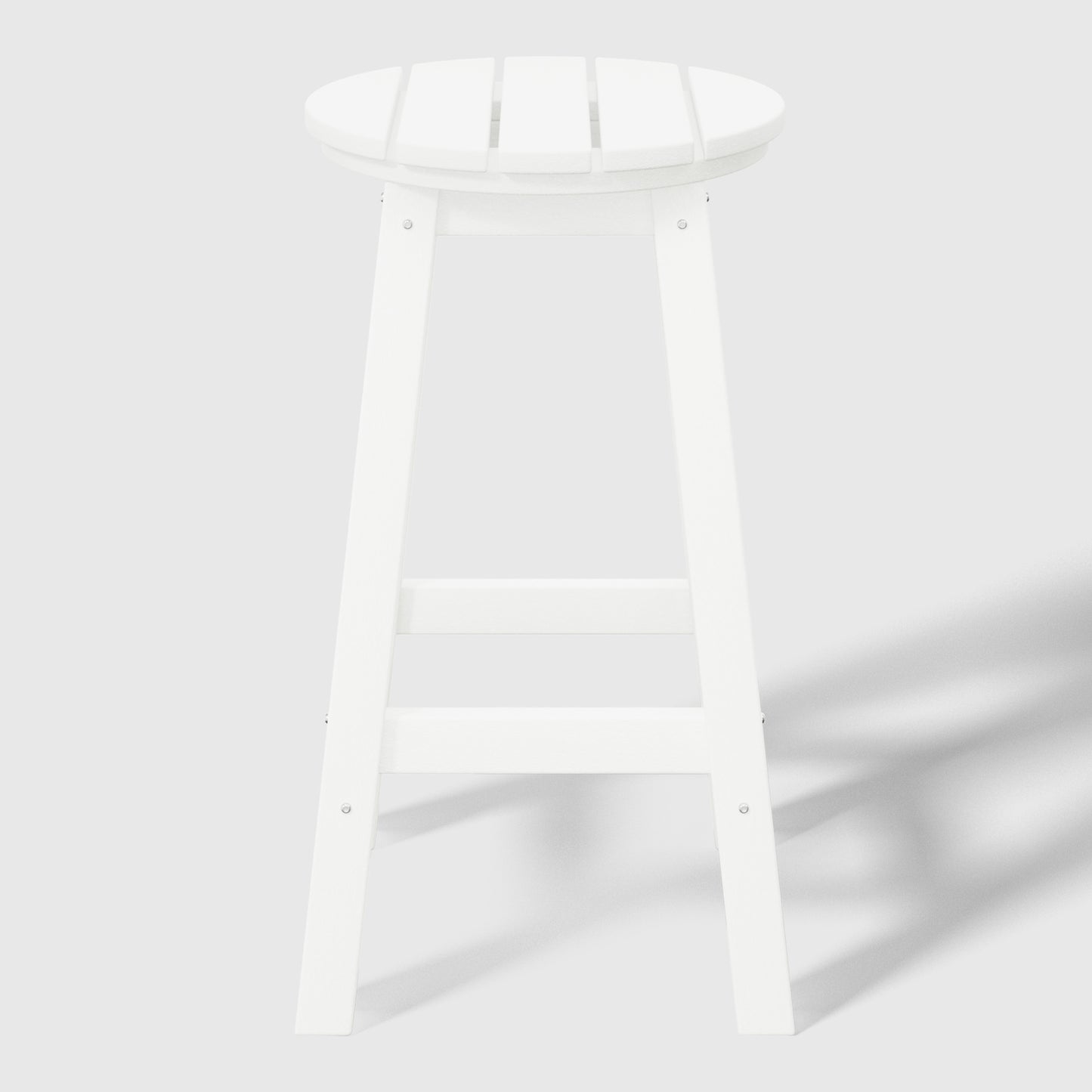 Stockholm All-Weather Outdoor Round Counter Stool (24" Height) Seahawk Designs Patio Bar & Counter Stools