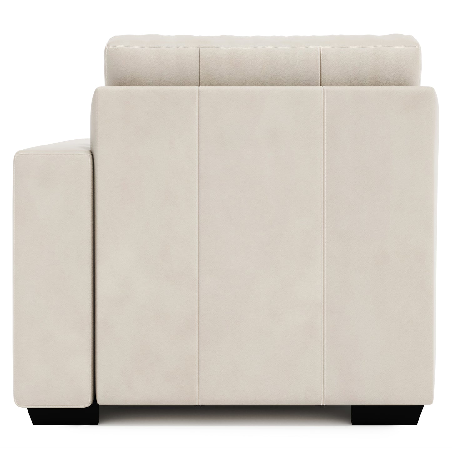 Dawkins Leather Right Arm Chaise