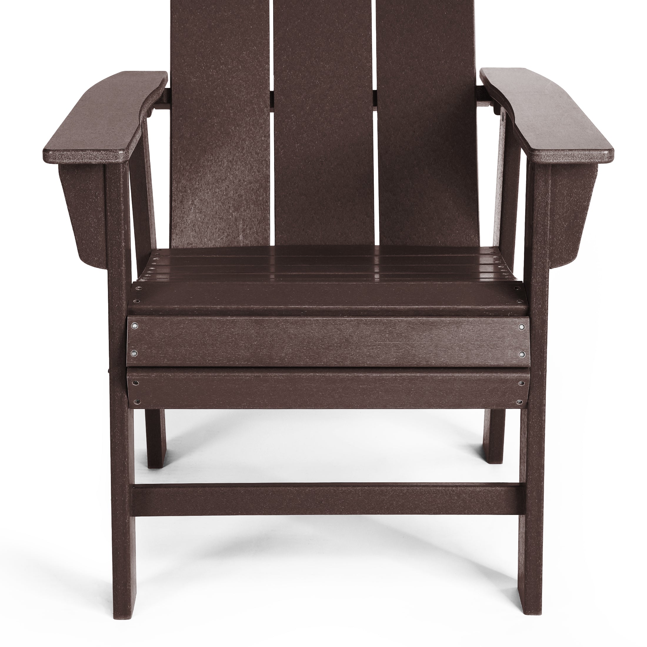 Malibu Modern All-Weather Outdoor Contoured Adirondack Dining Chair Seahawk Designs Patio Dining Chairs