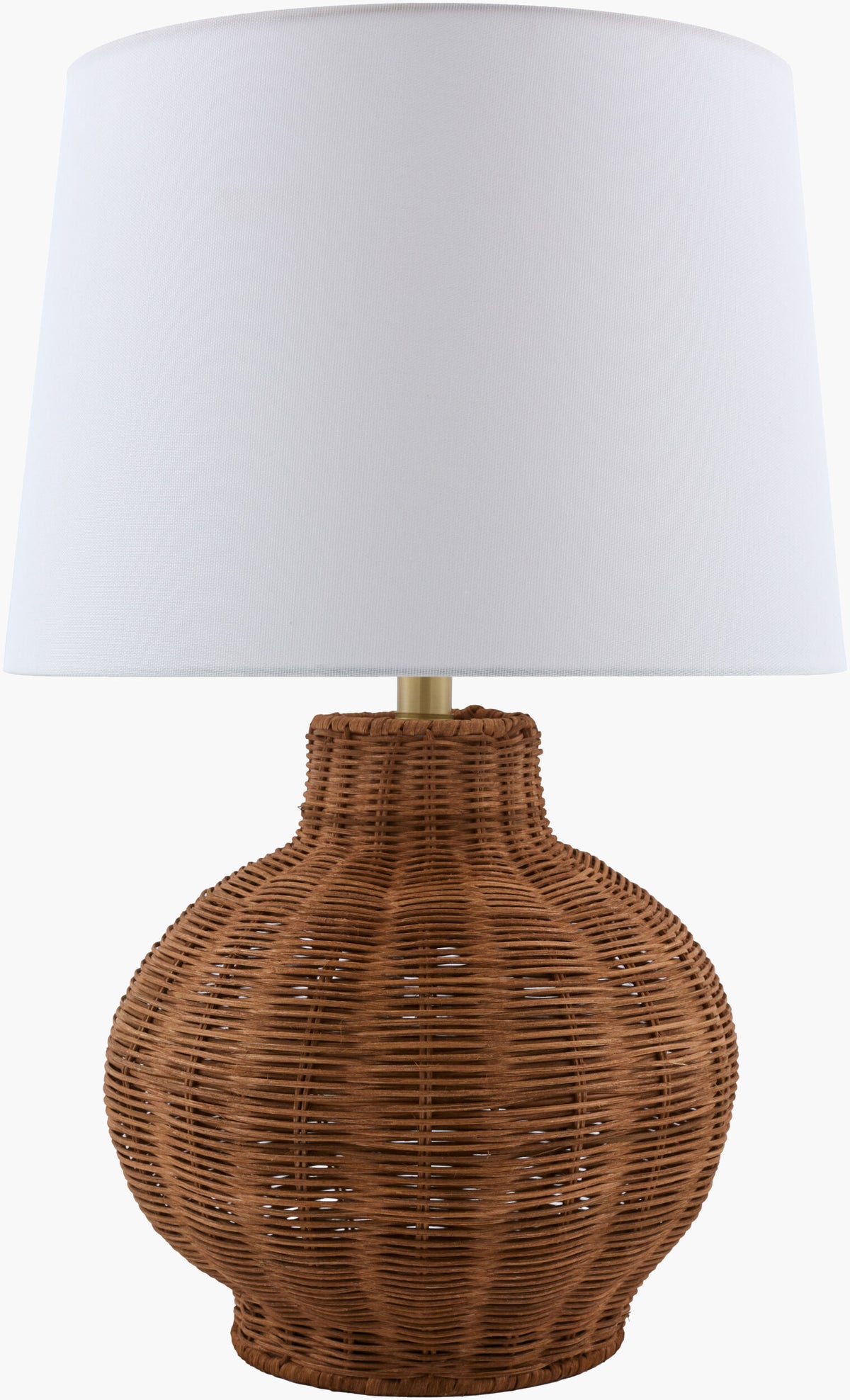 Jacaranda Accent Table Lamp — Dark Brown