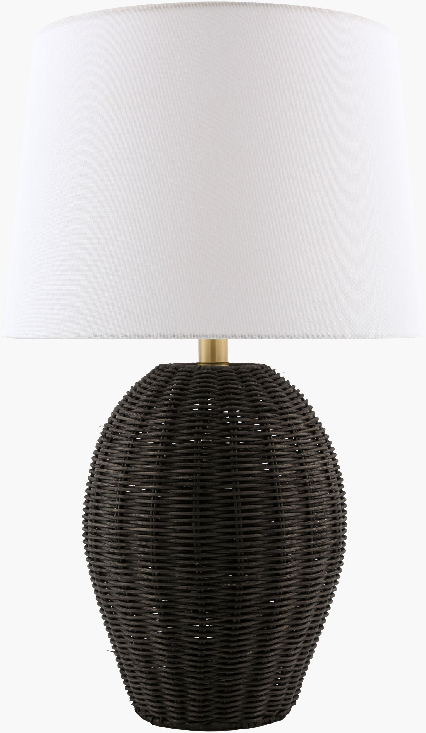 Jacaranda Accent Table Lamp — Black