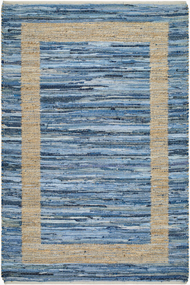 Jean Handmade Rug — Beige/Blue