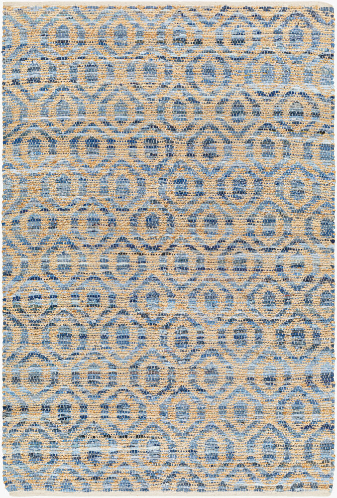 Jean Handmade Rug — Beige/Blue