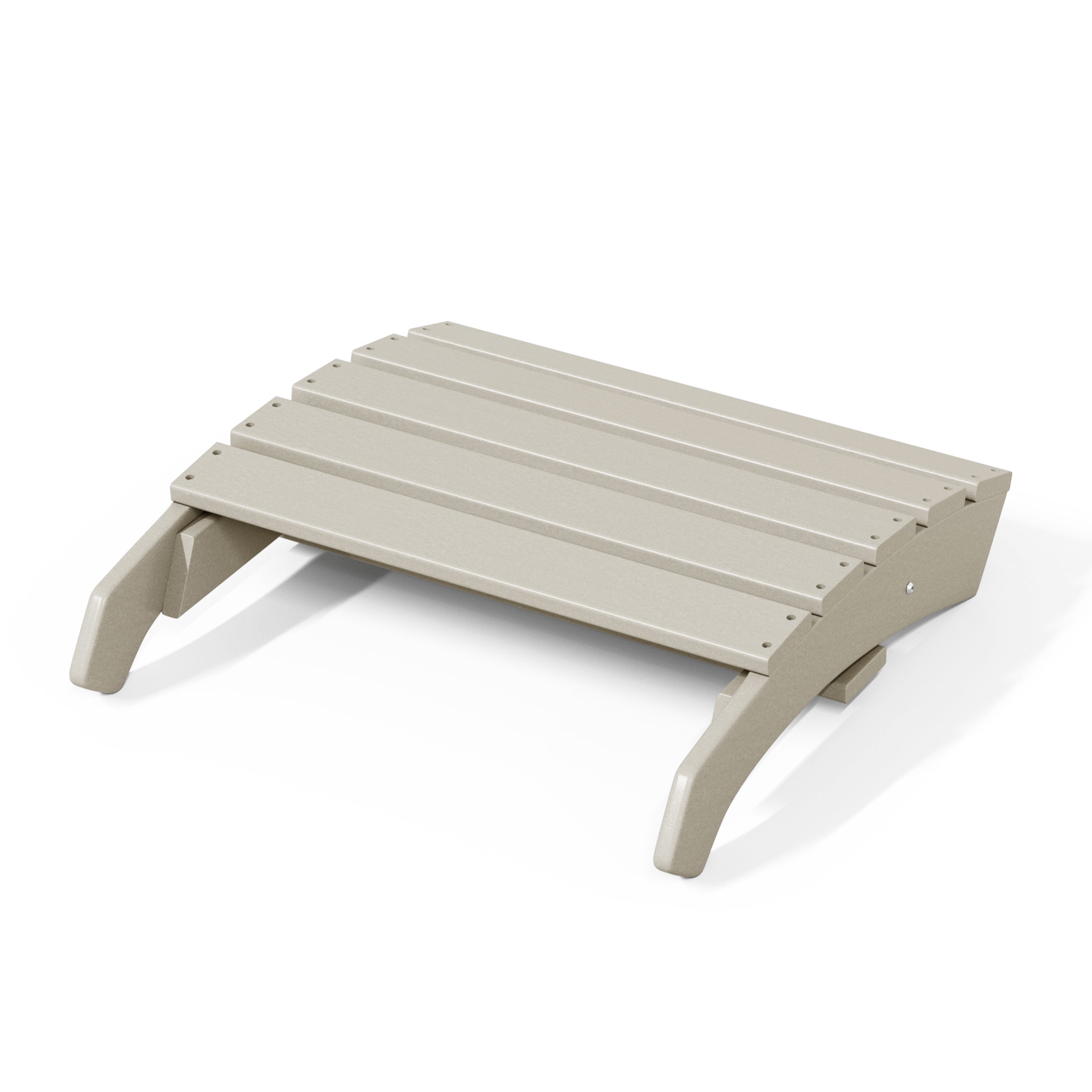Westport All-Weather Outdoor Adirondack Folding Foot Rest/Ottoman Seahawk Designs Patio Ottomans