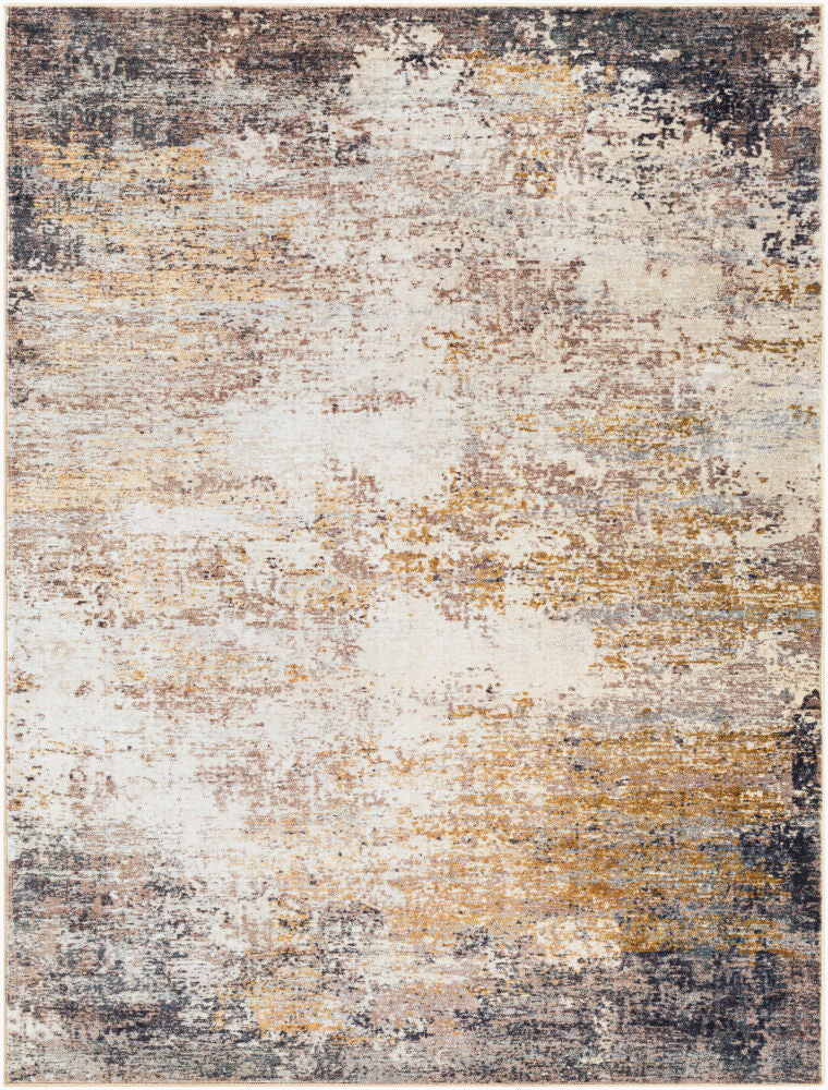 Jefferson Machine Woven Rug — Blue/Brown