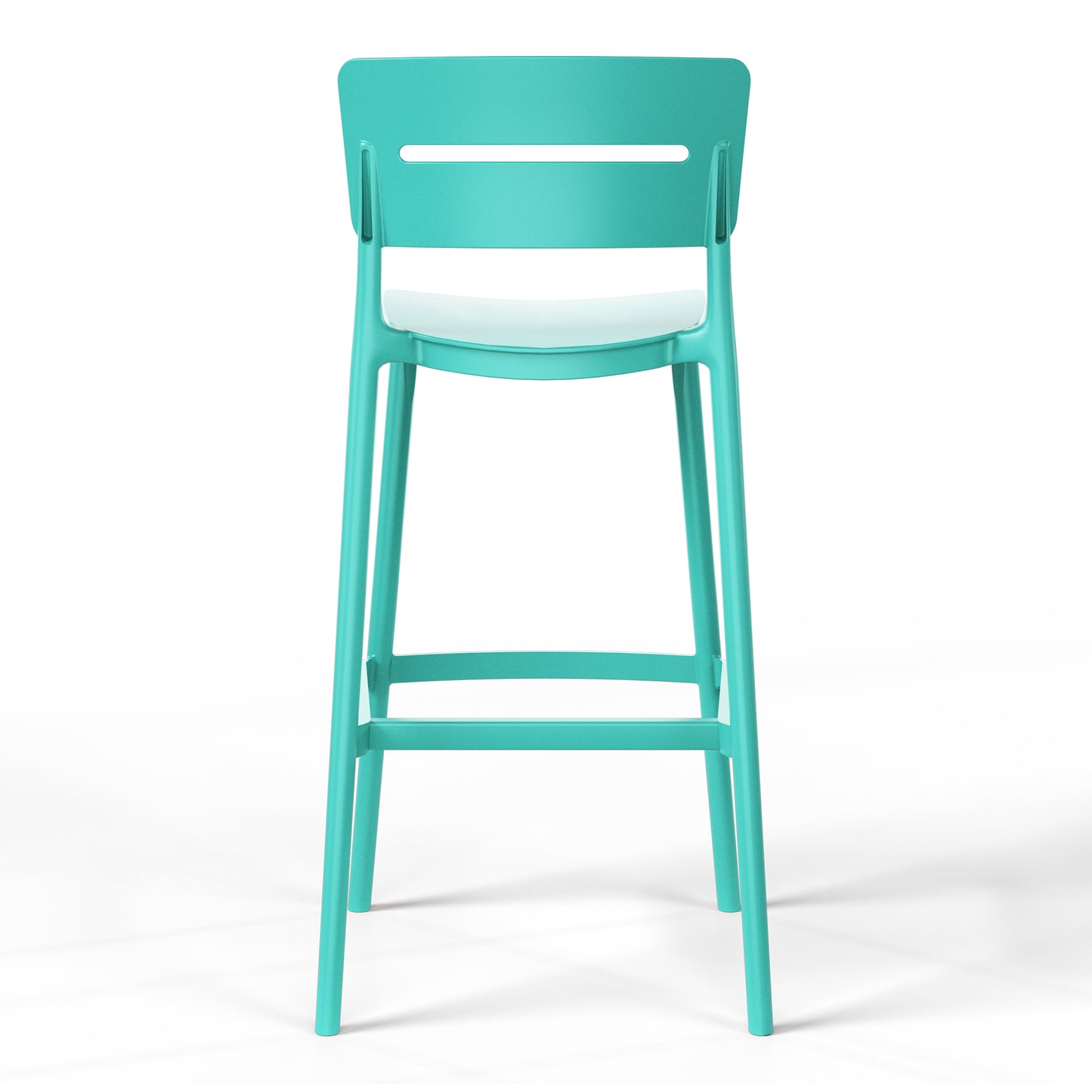 Polyform 29.5" Bar Stool (Set of 2) Seahawk Designs Patio Bar & Counter Stools