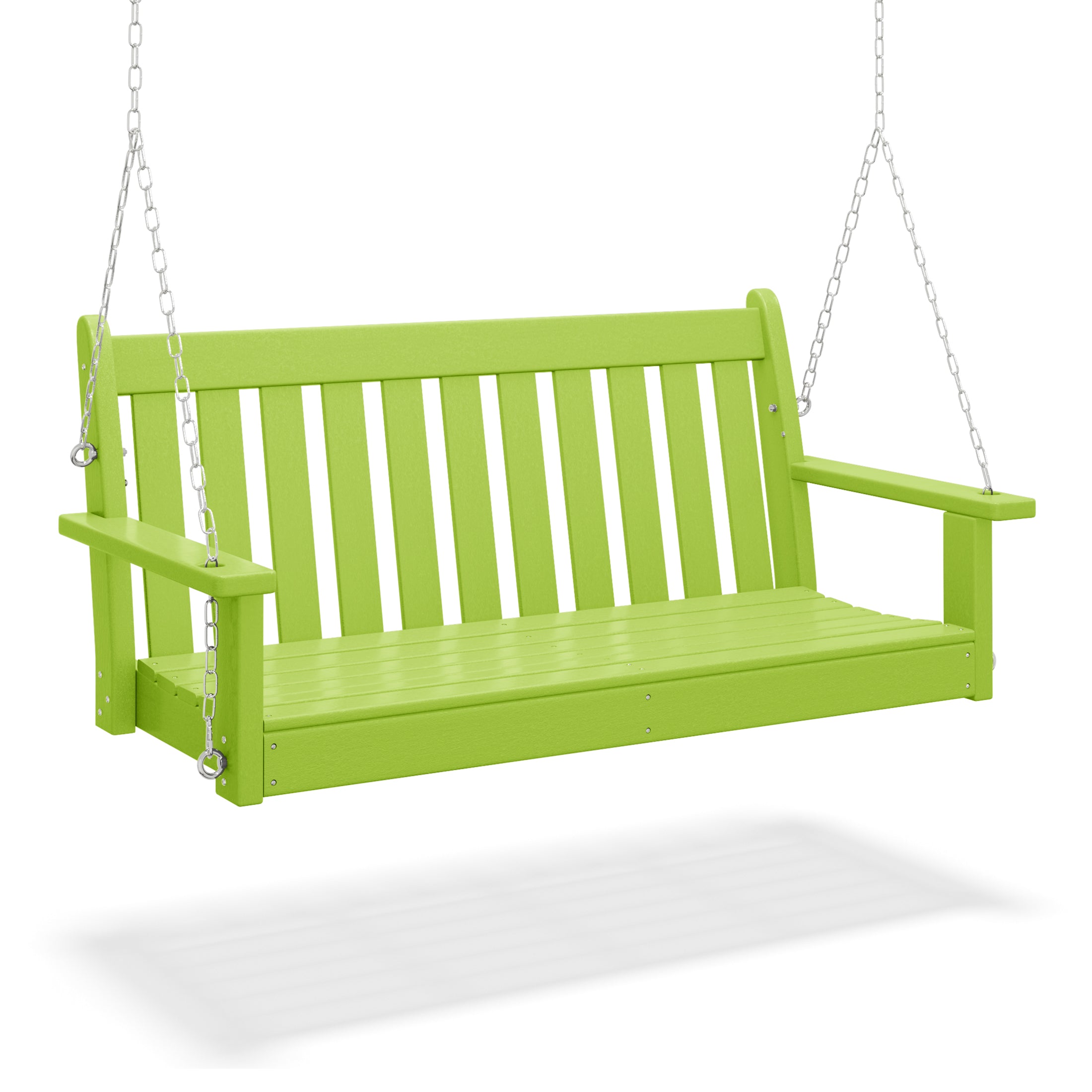 Tuscany 51" Hanging Porch Swing Lime Seahawk Designs Porch Swings