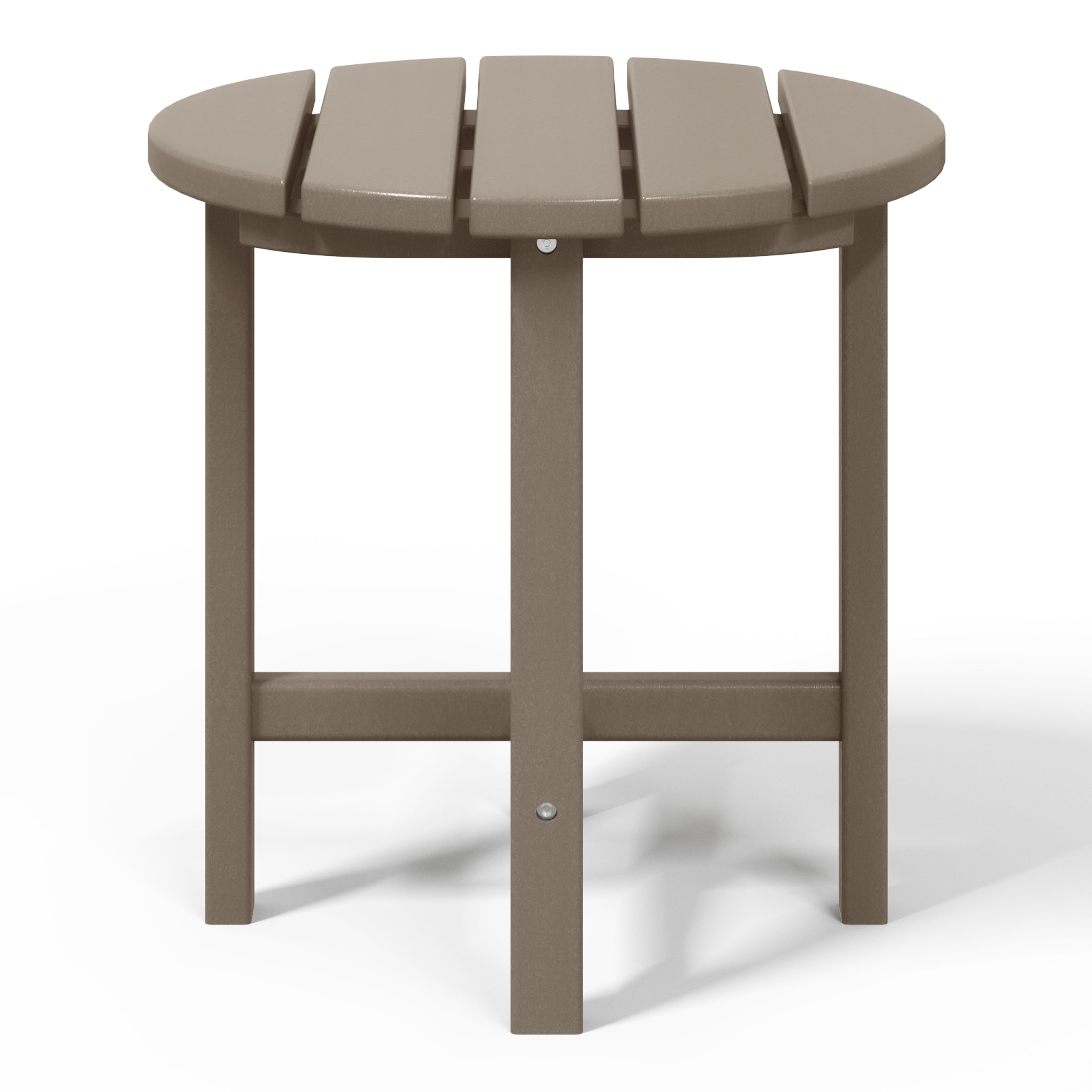 Tuscany All-Weather Outdoor Round Side Table (18" Height) Seahawk Designs Patio Side Tables
