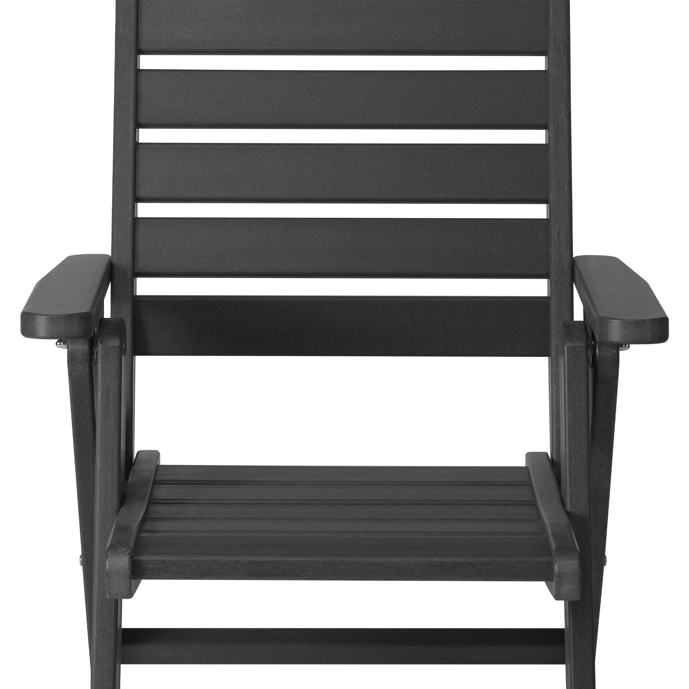 Aarhus All-Weather Outdoor Patio Folding Tall Back Dining Chair (38" High) Seahawk Designs Patio Dining Chairs