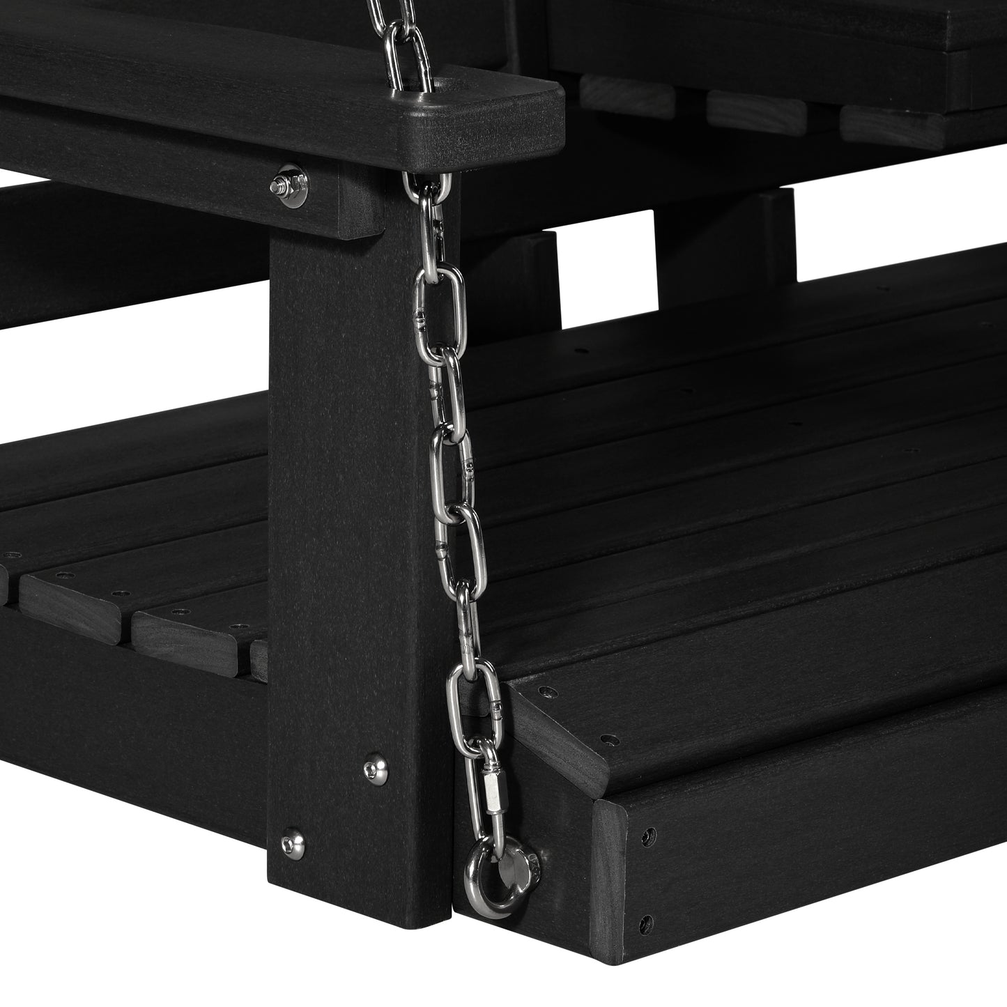 Charleston 54" Porch Swing with Folding Cup Holder Seahawk Designs Porch Swings