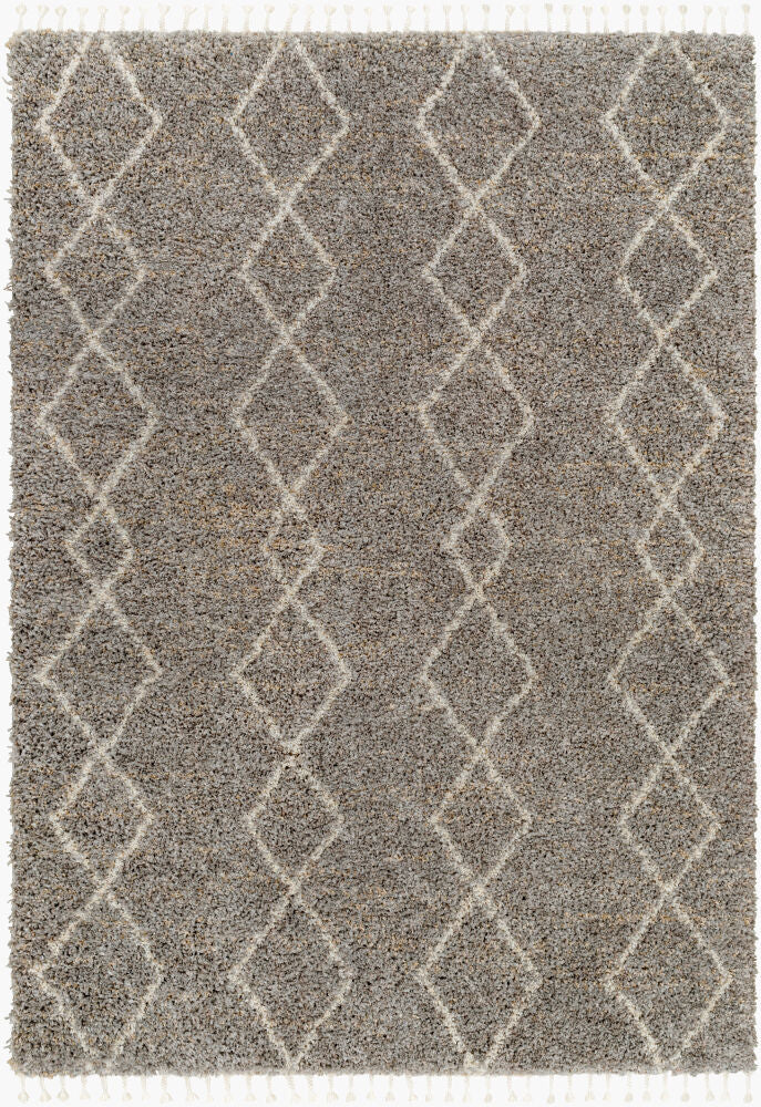 Jakarta Machine Woven Rug — Beige/Gray
