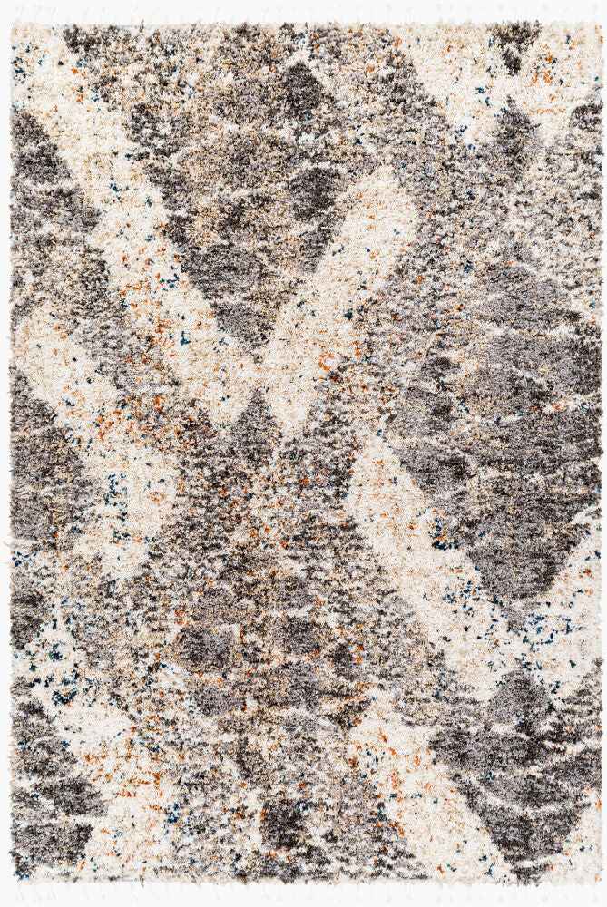 Jakarta Machine Woven Rug — Beige/White