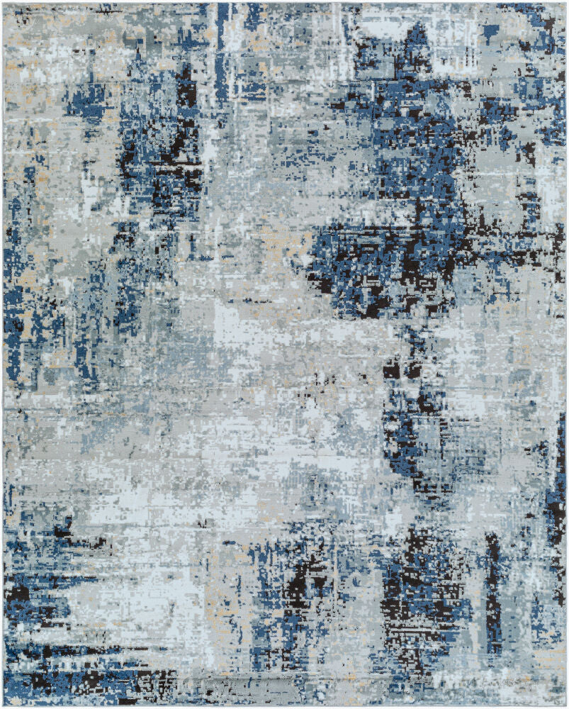 Jolie Machine Woven Rug — Beige/Black