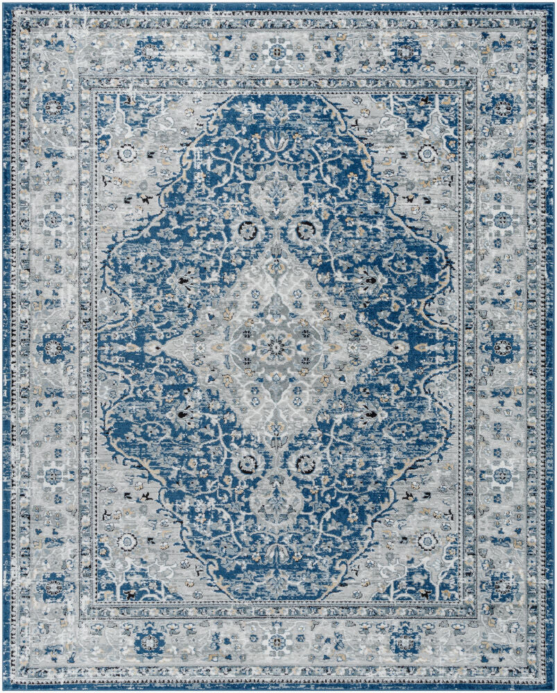 Jolie Machine Woven Rug — Beige/Black