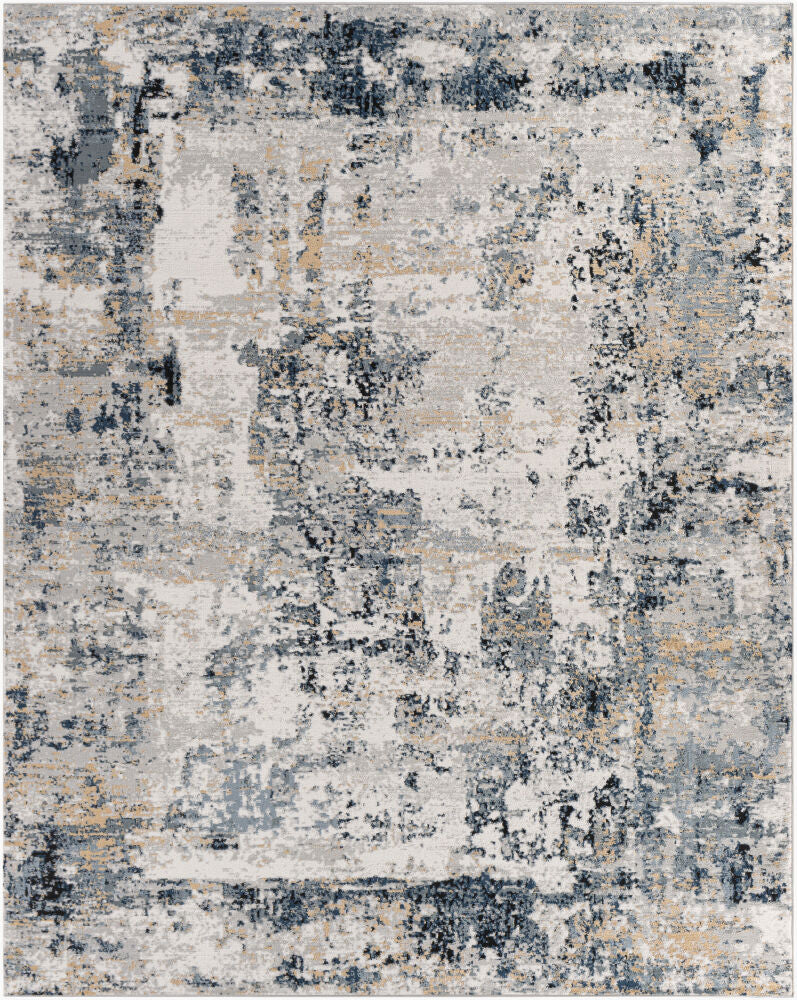 Jolie Machine Woven Rug — Beige/Black