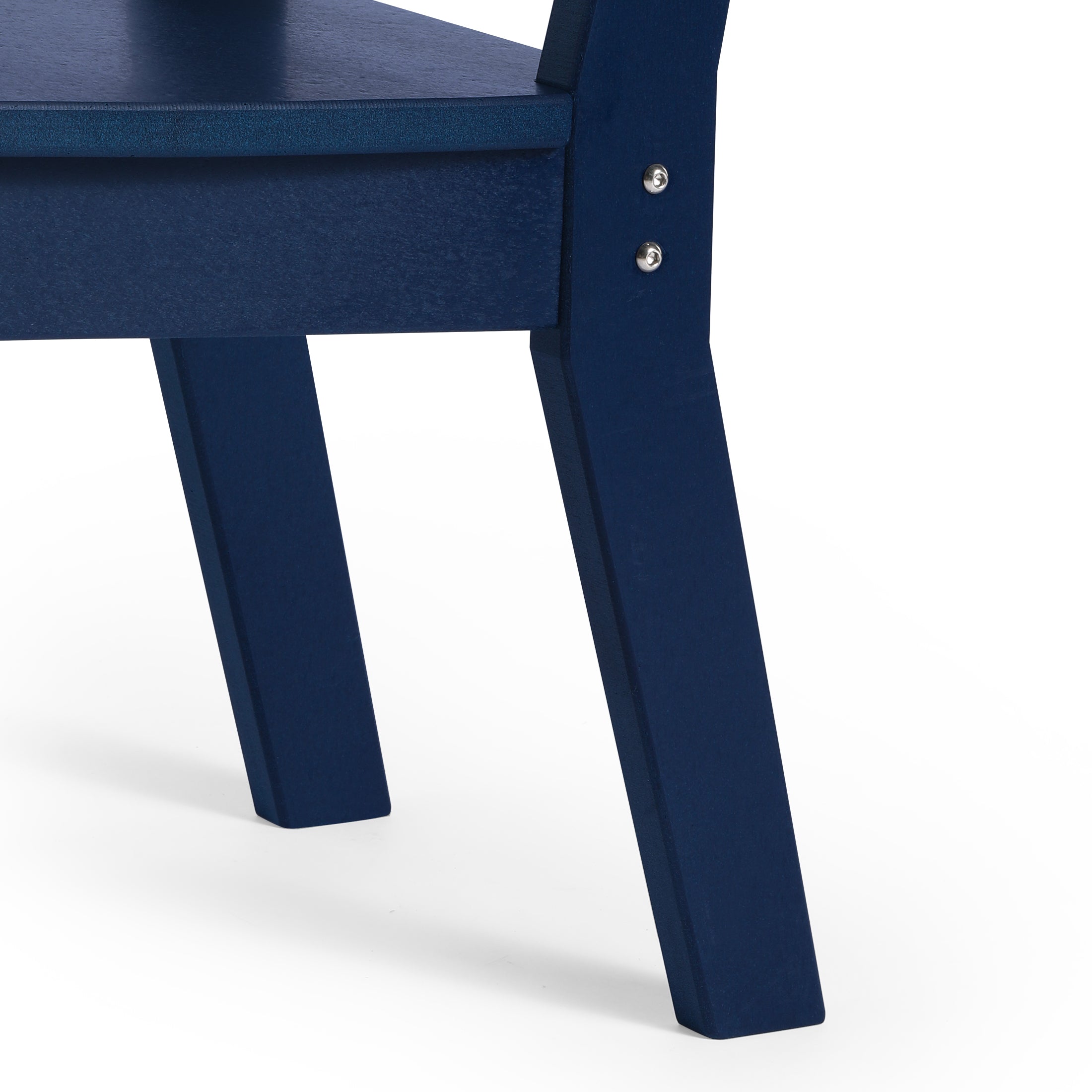 Tiny Terraces Kids' All-Weather Outdoor Dining Chair (Set of 2) Seahawk Designs Kids Patio Dining Chairs