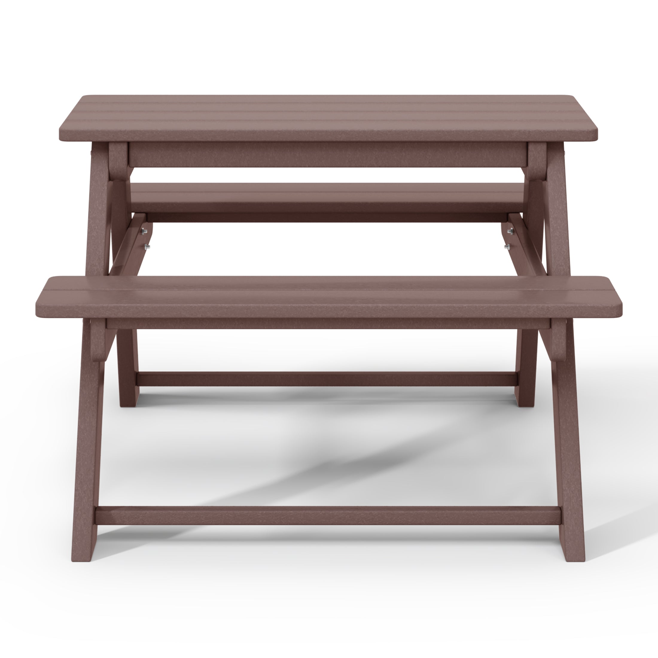 Tiny Terraces Kids' All-Weather Outdoor Picnic Table Seahawk Designs Kids Picnic Tables