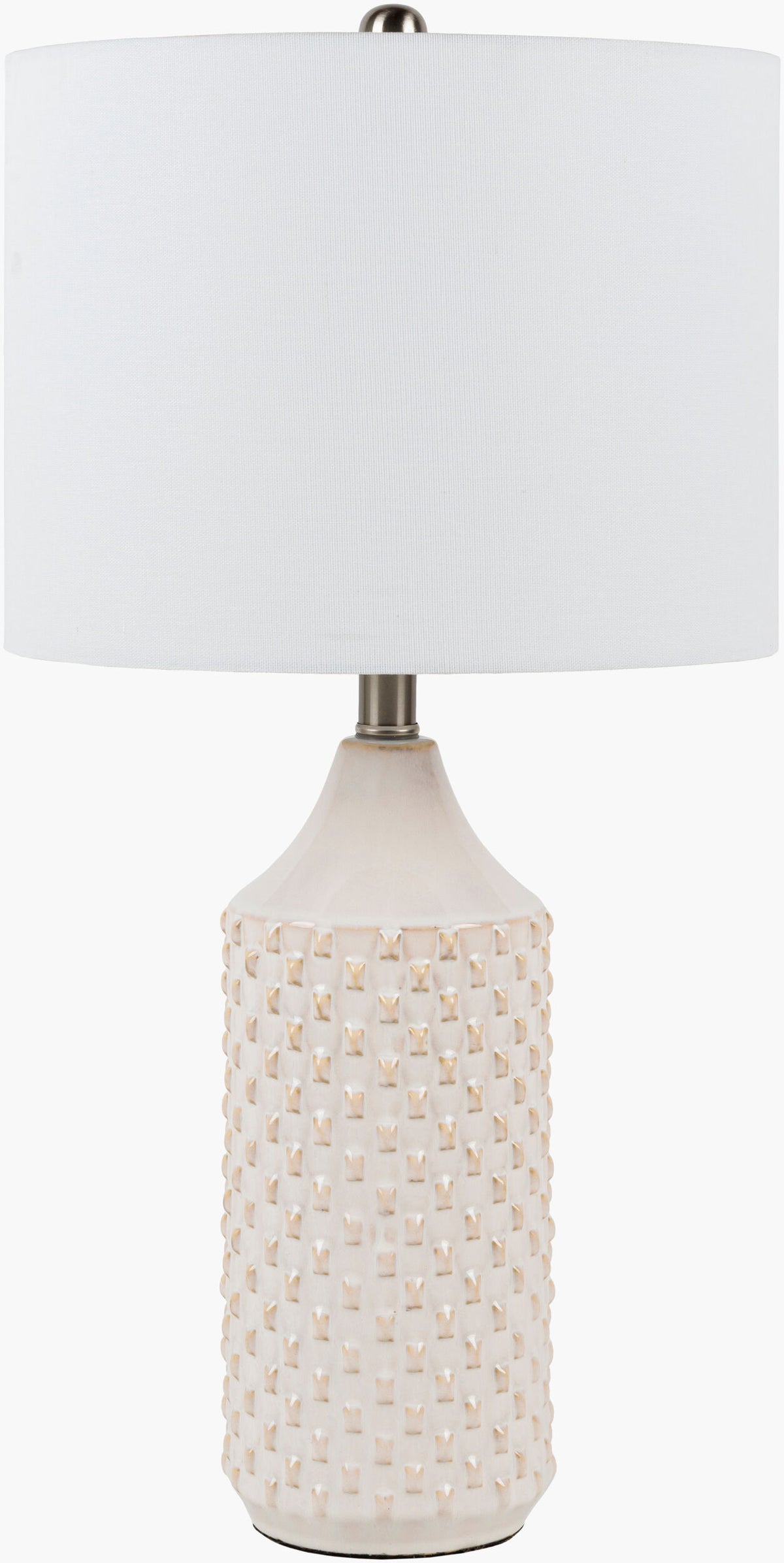 Jessore Accent Table Lamp — White
