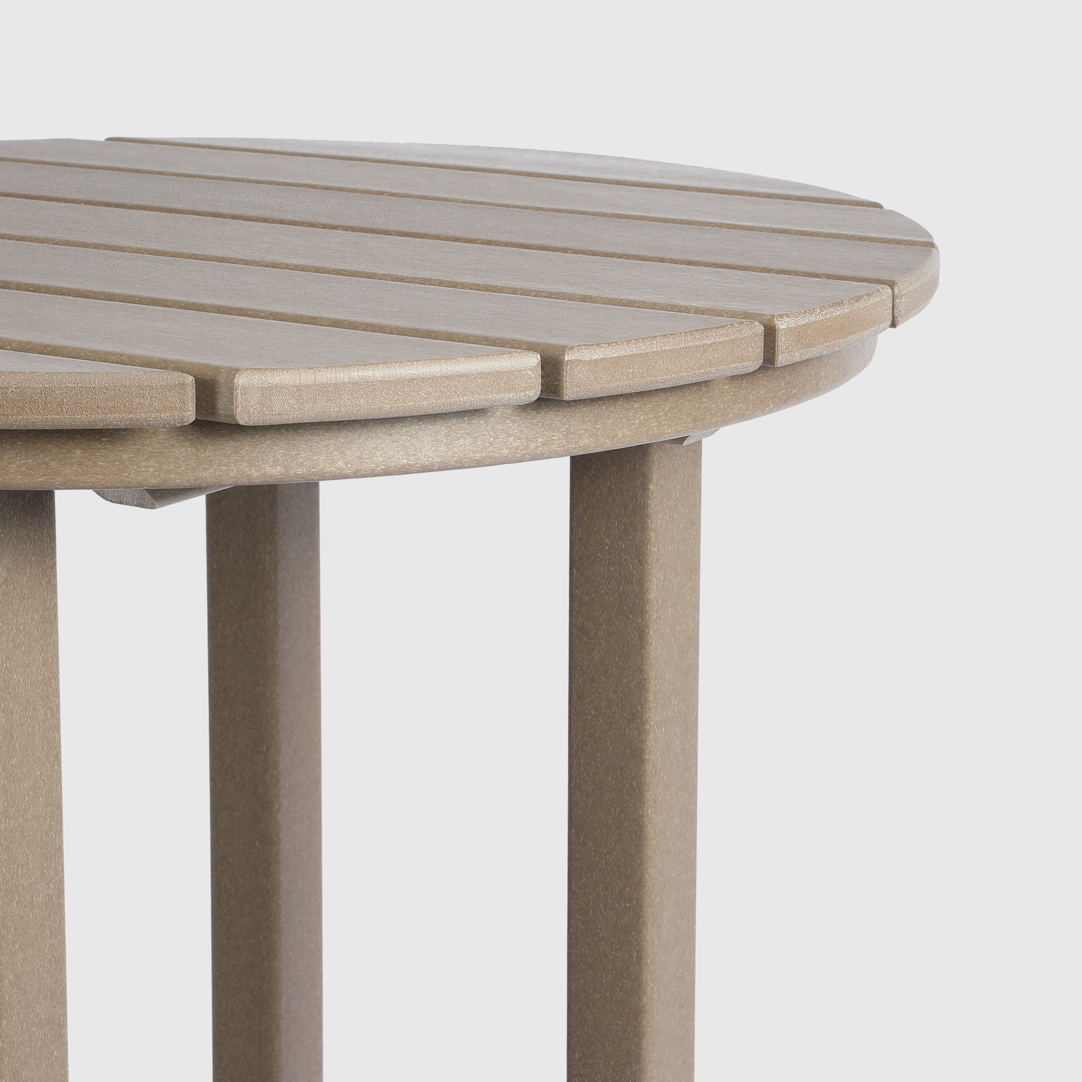Stockholm All-Weather Outdoor Round Counter Bistro Table (37" Height) Seahawk Designs Patio Bar Tables