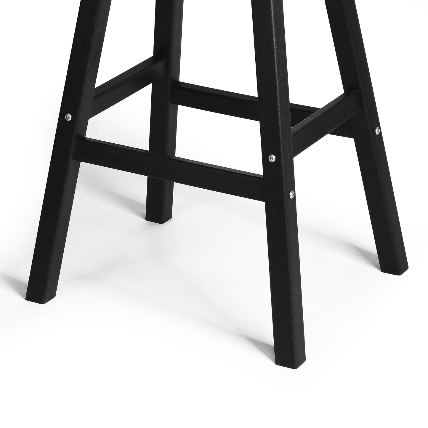 Stockholm All-Weather Outdoor Saddle Bar Stool (29" Height) Seahawk Designs Patio Bar & Counter Stools