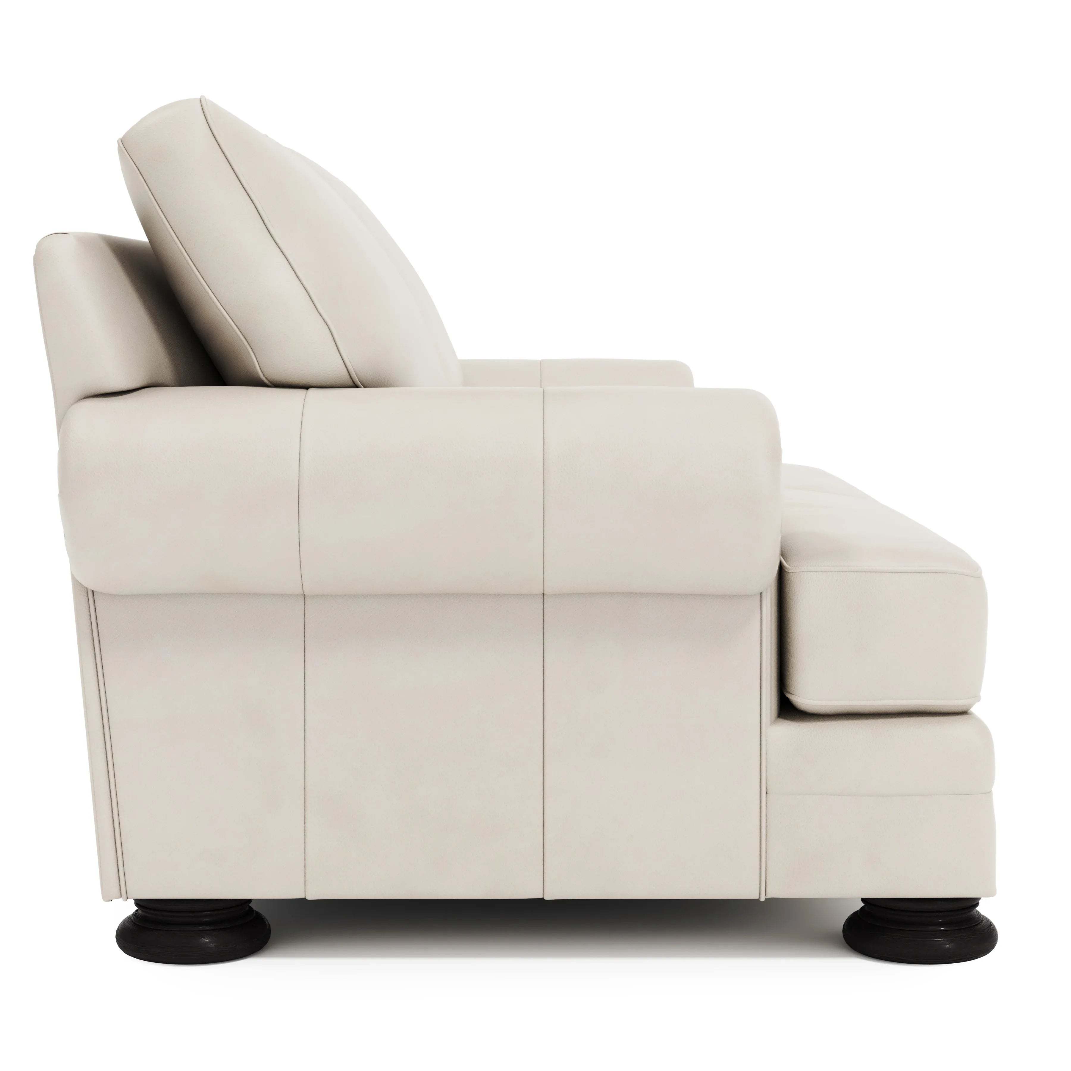Foster Leather Loveseat Bernhardt Living