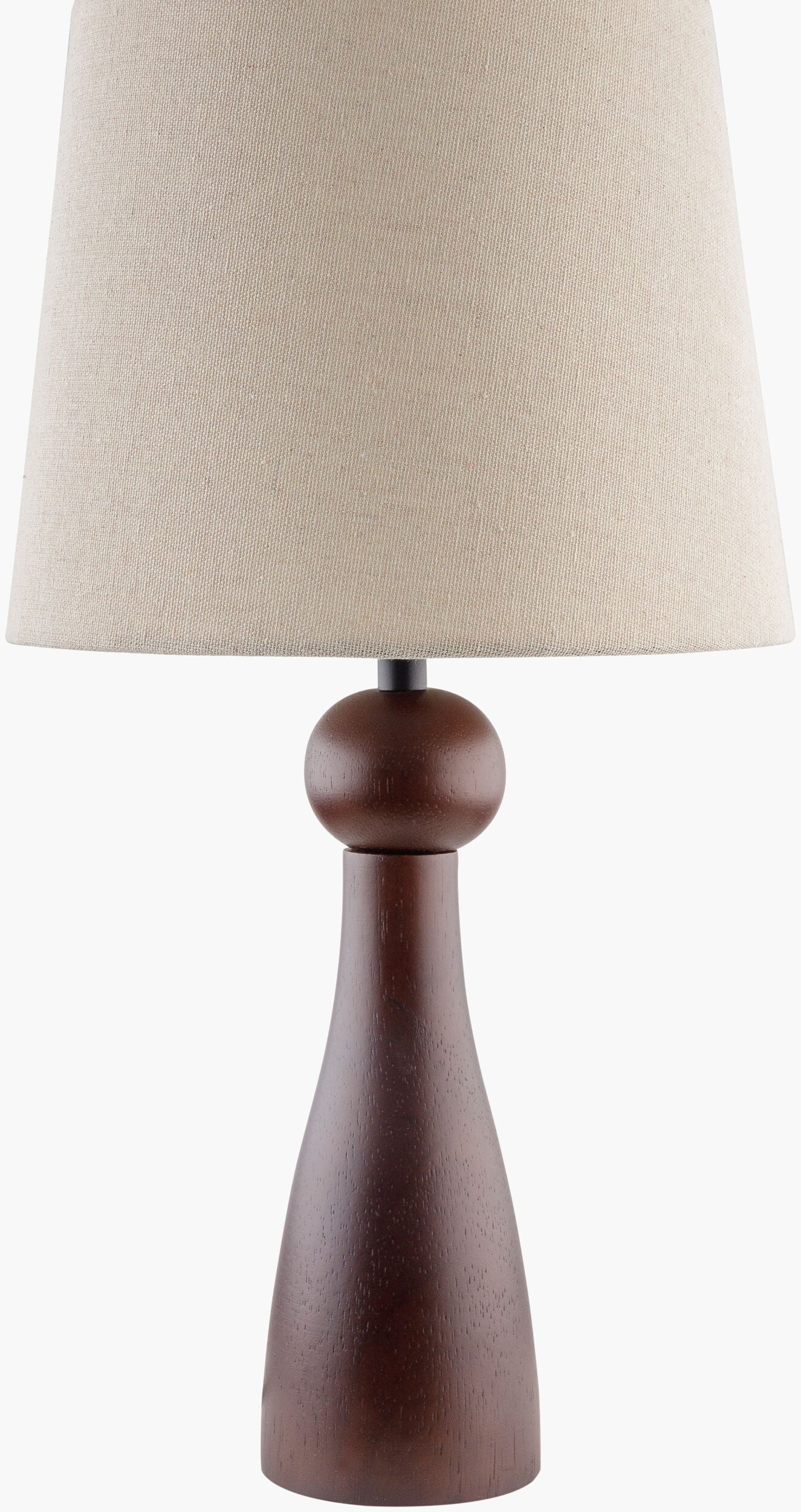 Jatoba Accent Table Lamp — Dark Brown