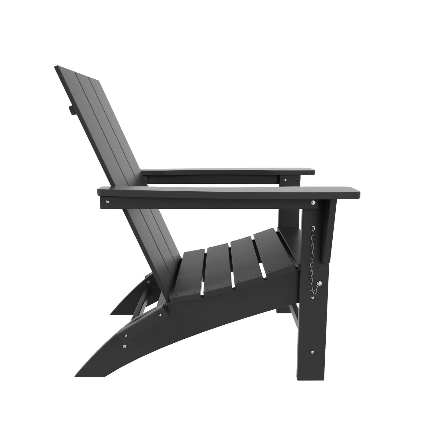 Malibu Modern All-Weather Outdoor Folding Adirondack Chair Seahawk Designs Adirondack Chairs