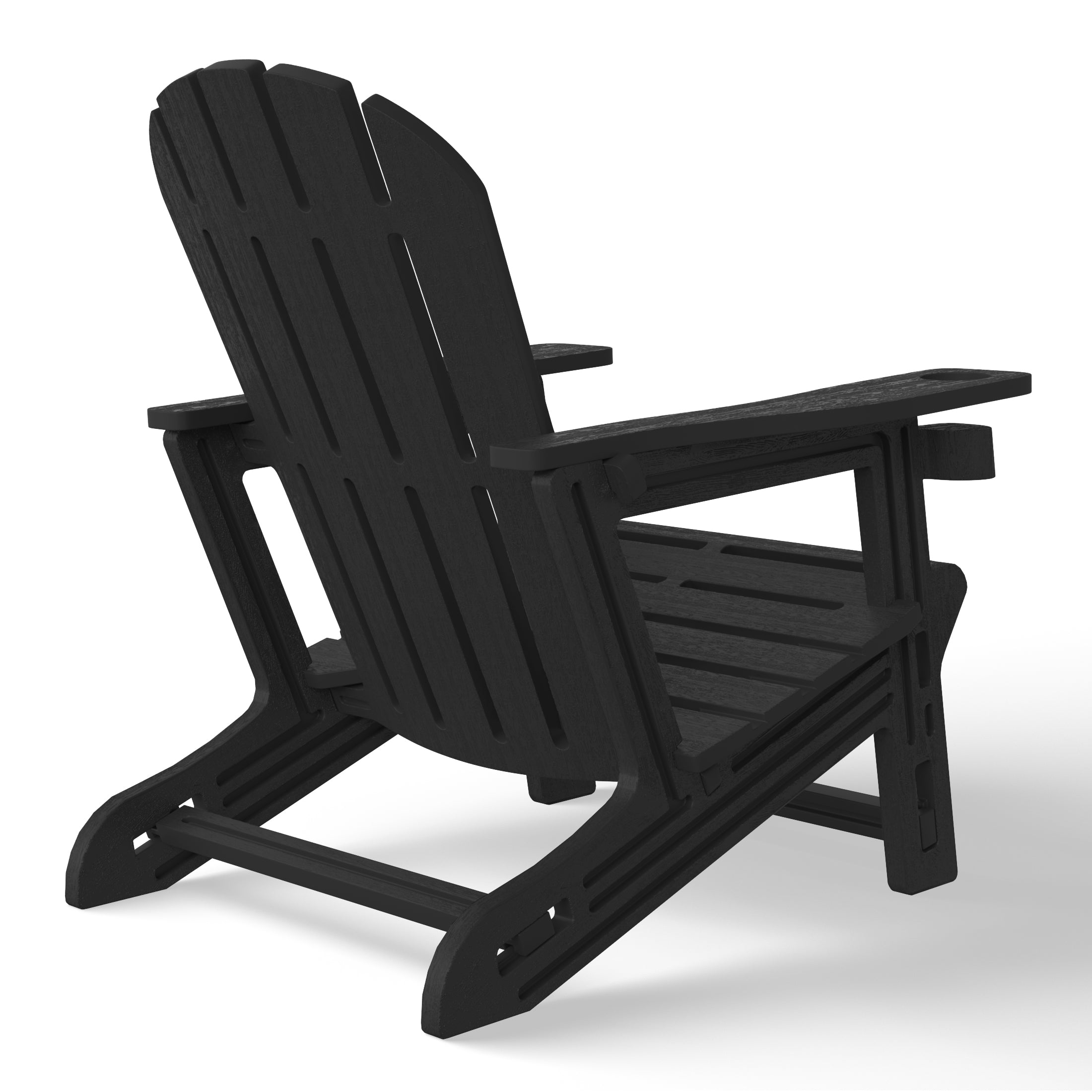Snap'n Lock Adirondack Chair with Cupholder (No Tools or Hardware) Seahawk Designs Adirondack Chairs