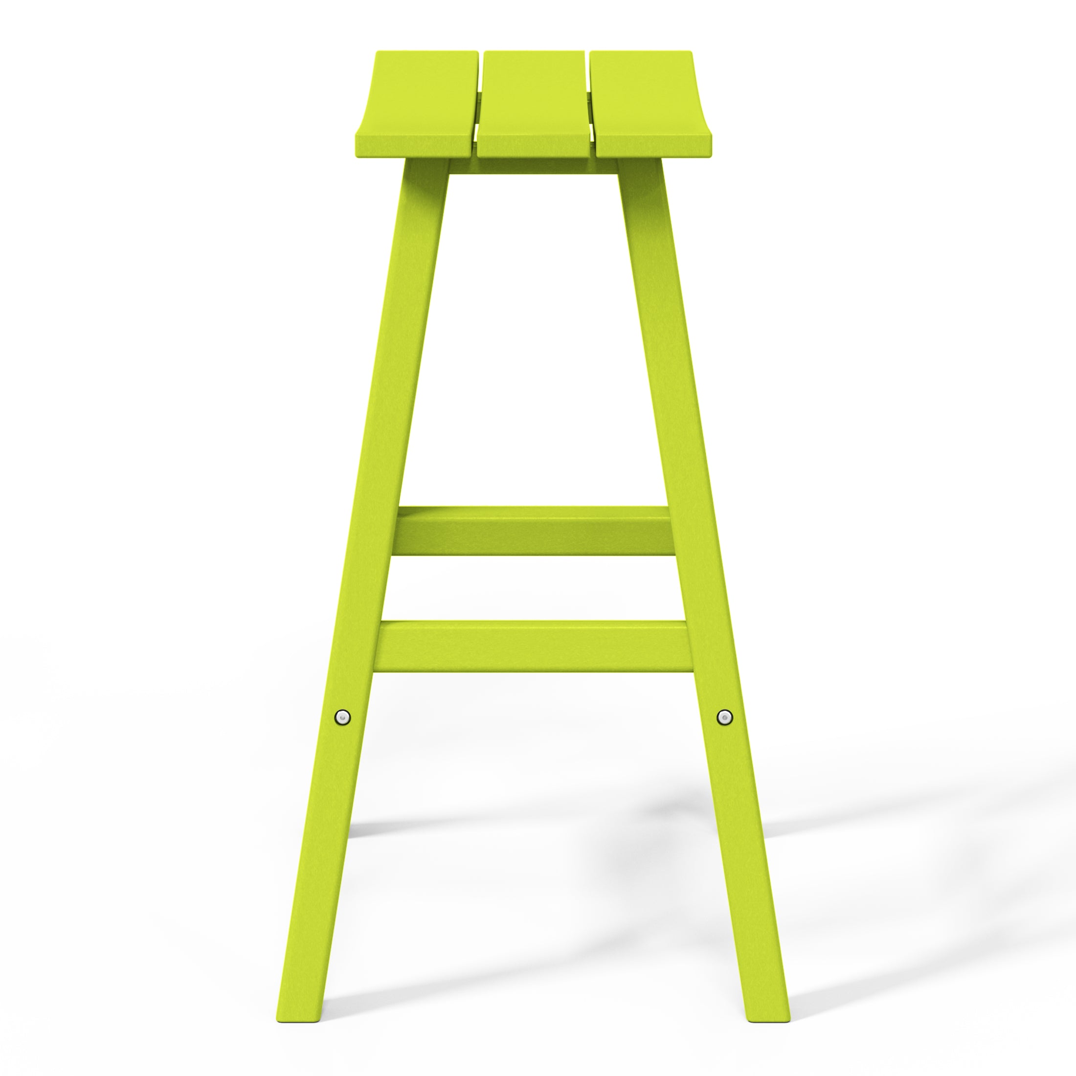 Stockholm All-Weather Outdoor Saddle Bar Stool (29" Height) Seahawk Designs Patio Bar & Counter Stools